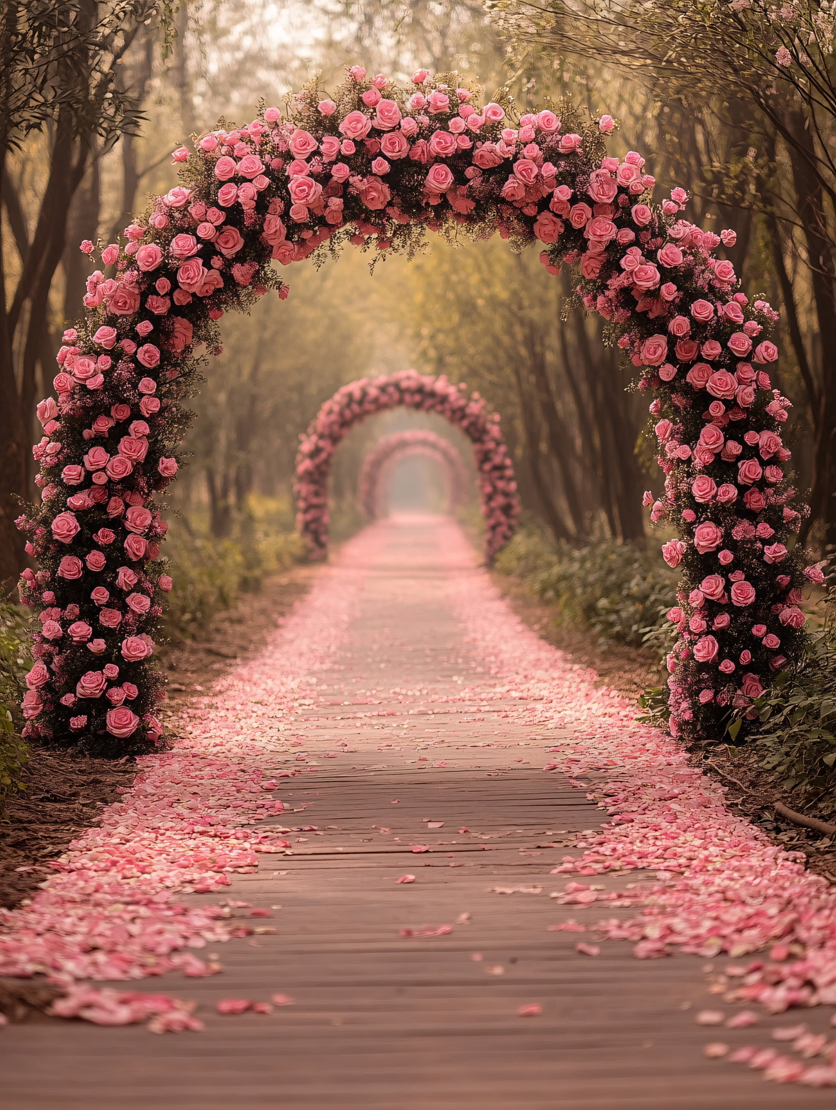 Rose Archway Path