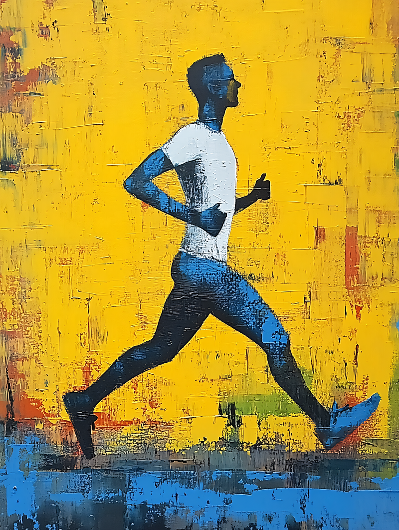 Running Man Silhouette