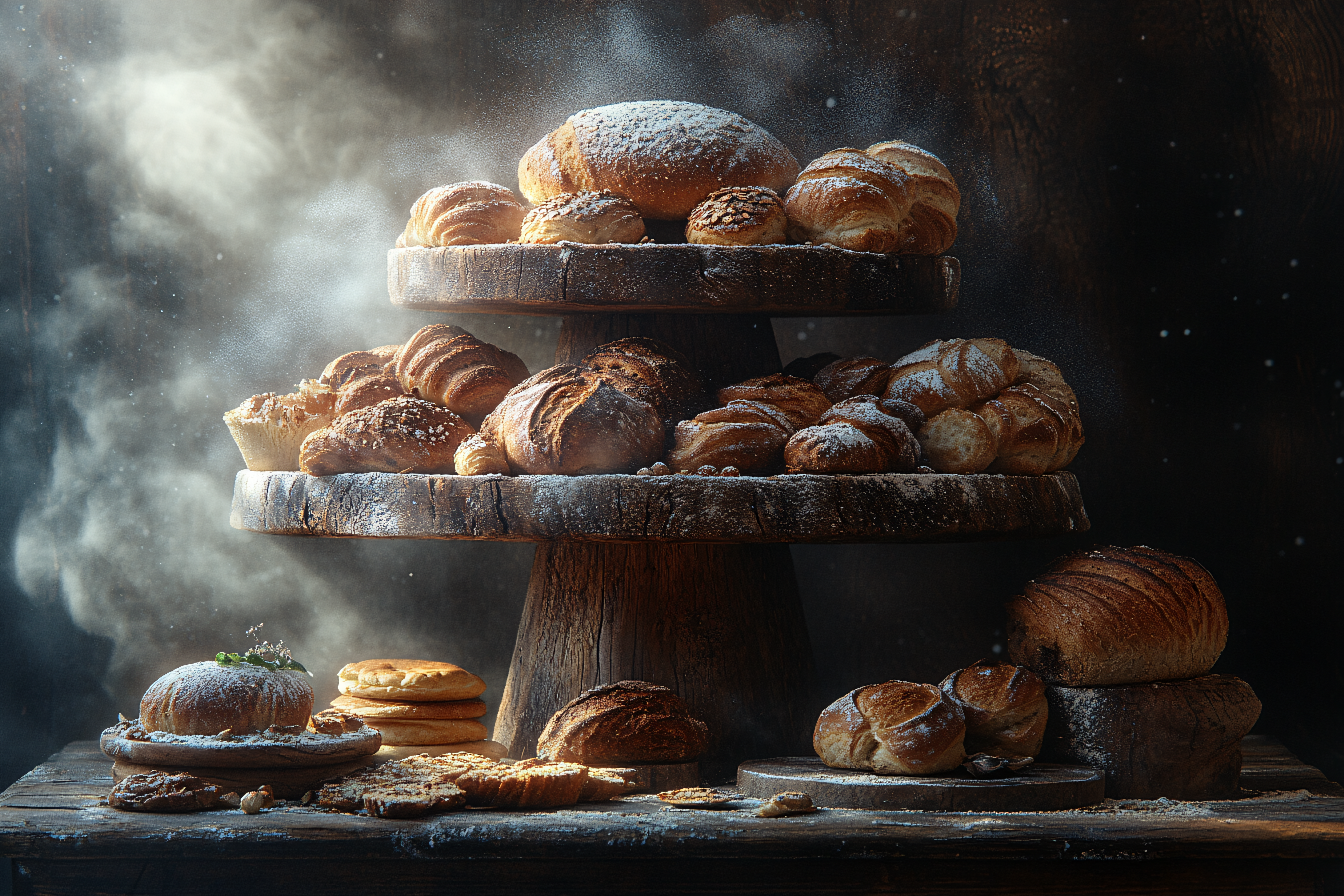 Rustic Bakery Still Life
