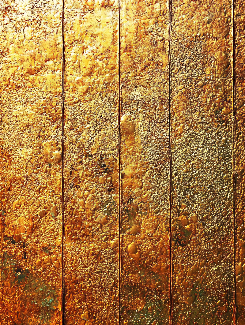 Rustic Golden Texture Panel