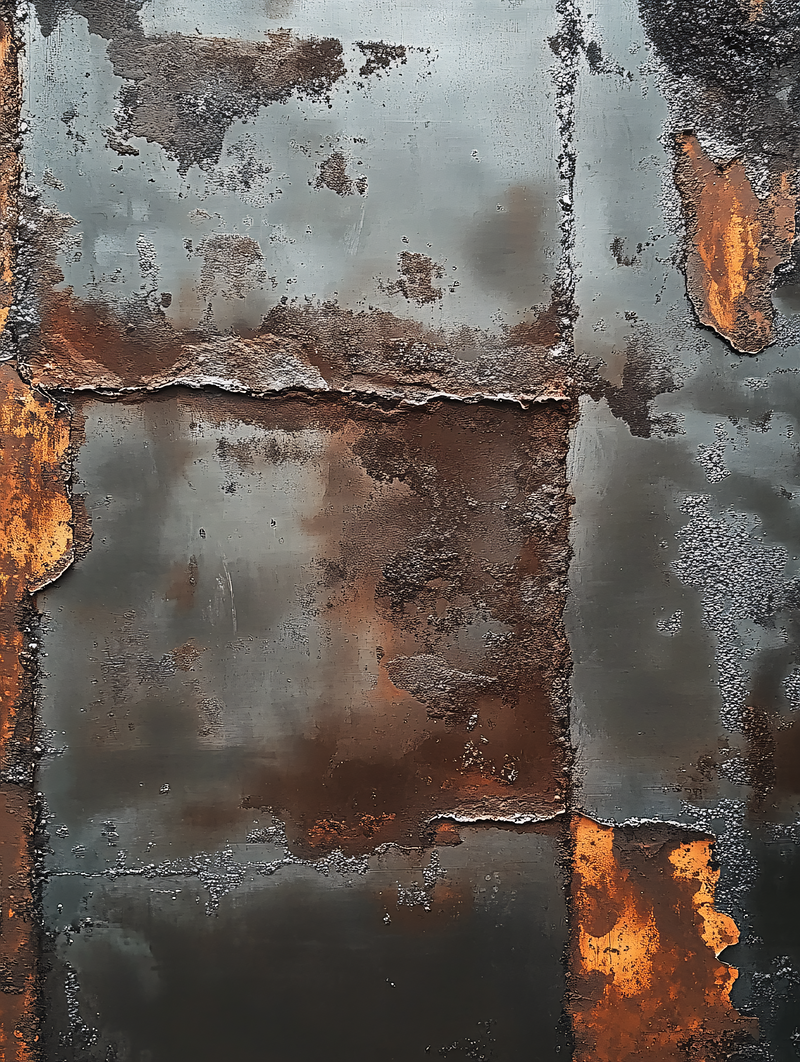 Rusty Metal Panel Texture
