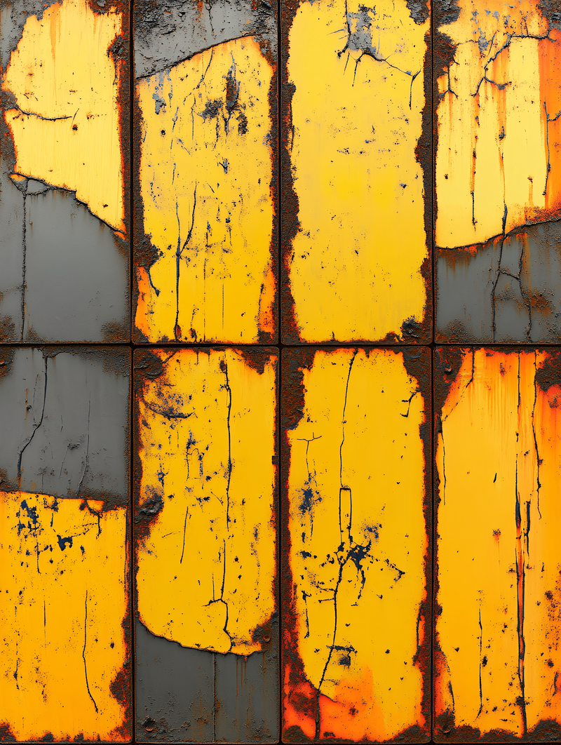 Rusty Yellow Panels
