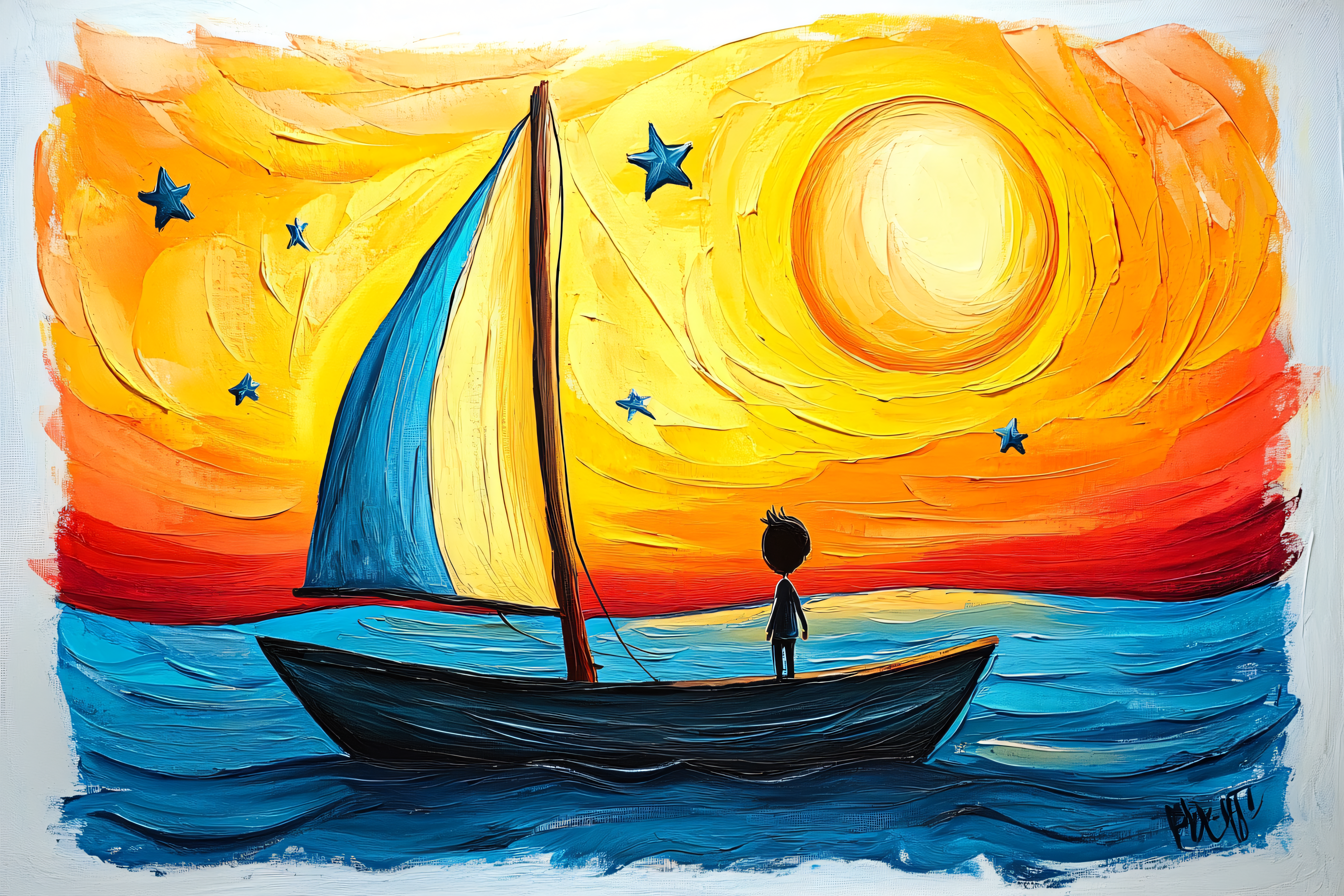 Sailboat at Sunset