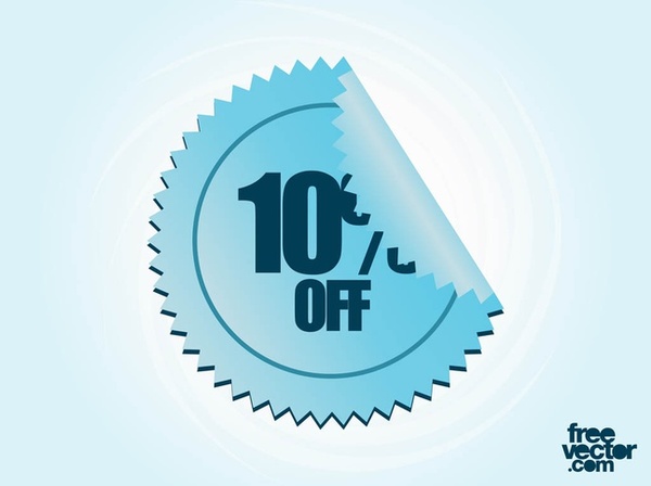Sale Label Element Free Vector