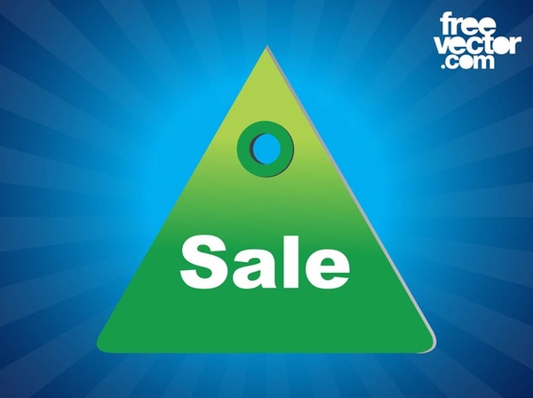 Sale Label Template Free Vector