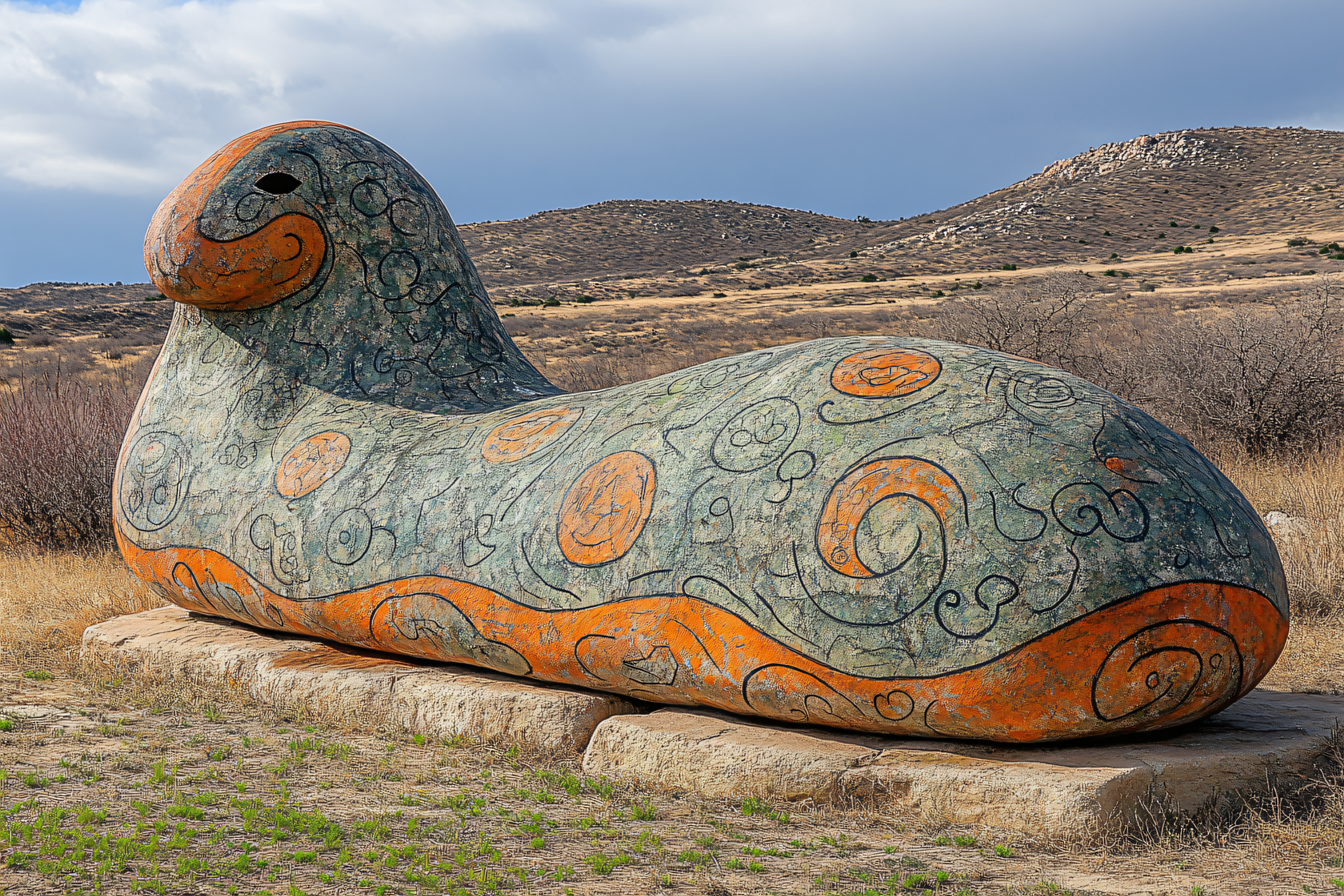 Sculptural Desert Creature