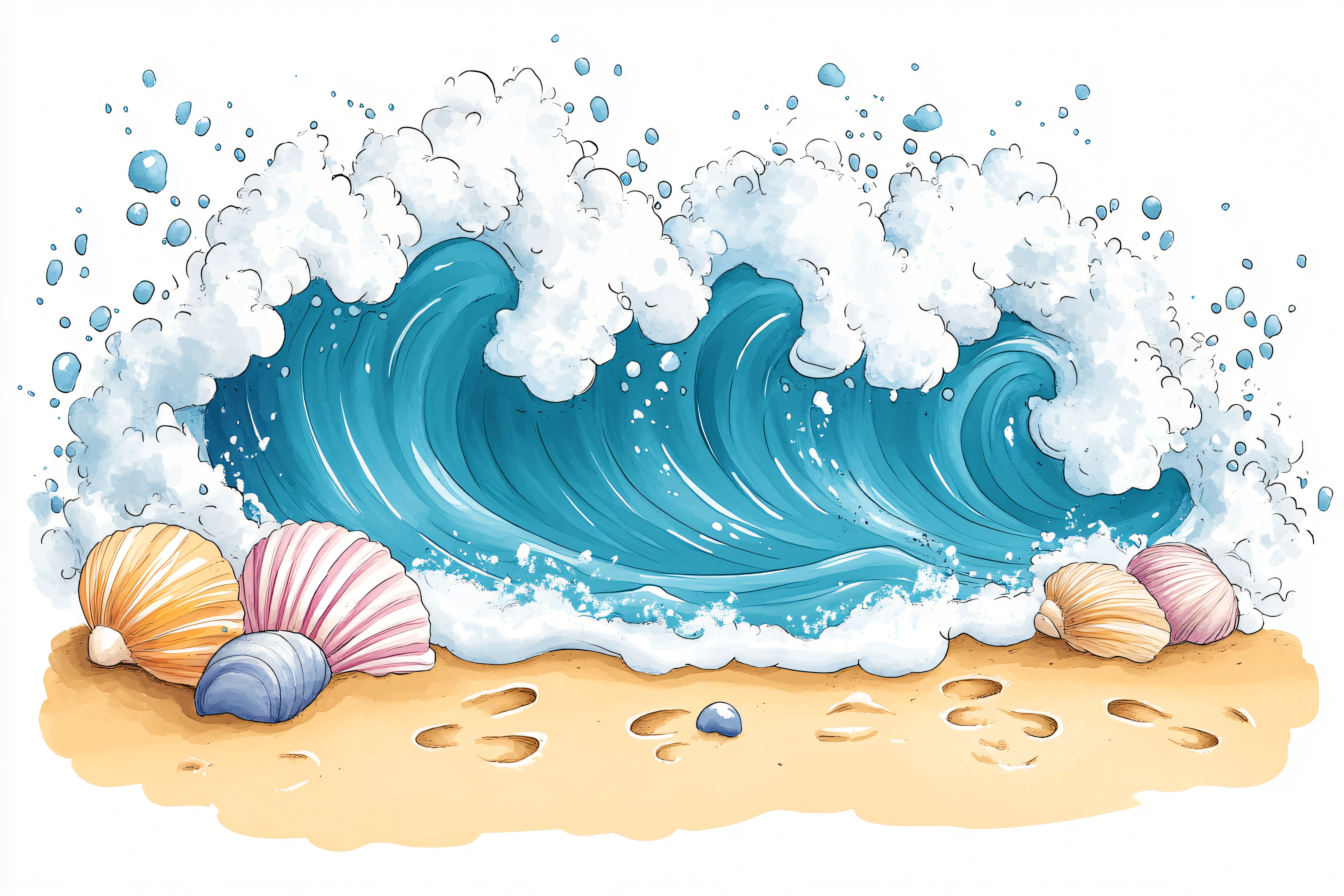 Seashell Beach Wave