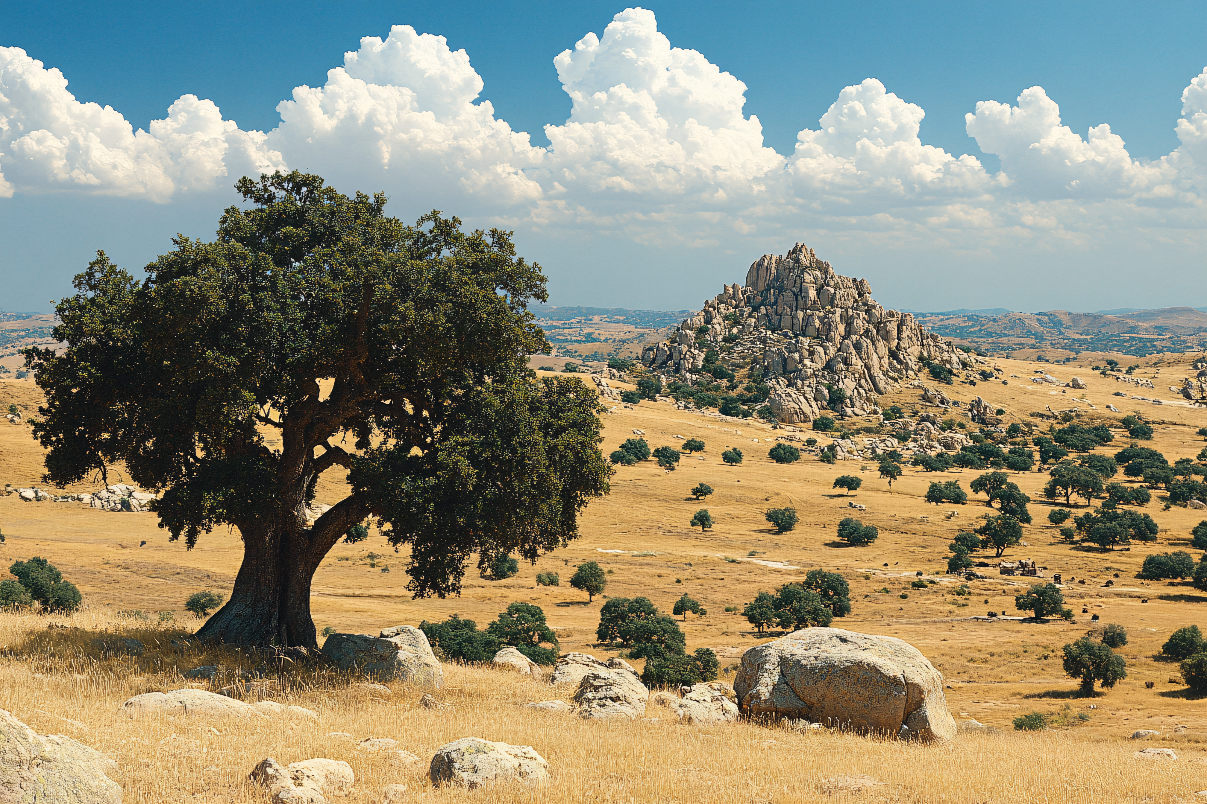 Serene Countryside Vista