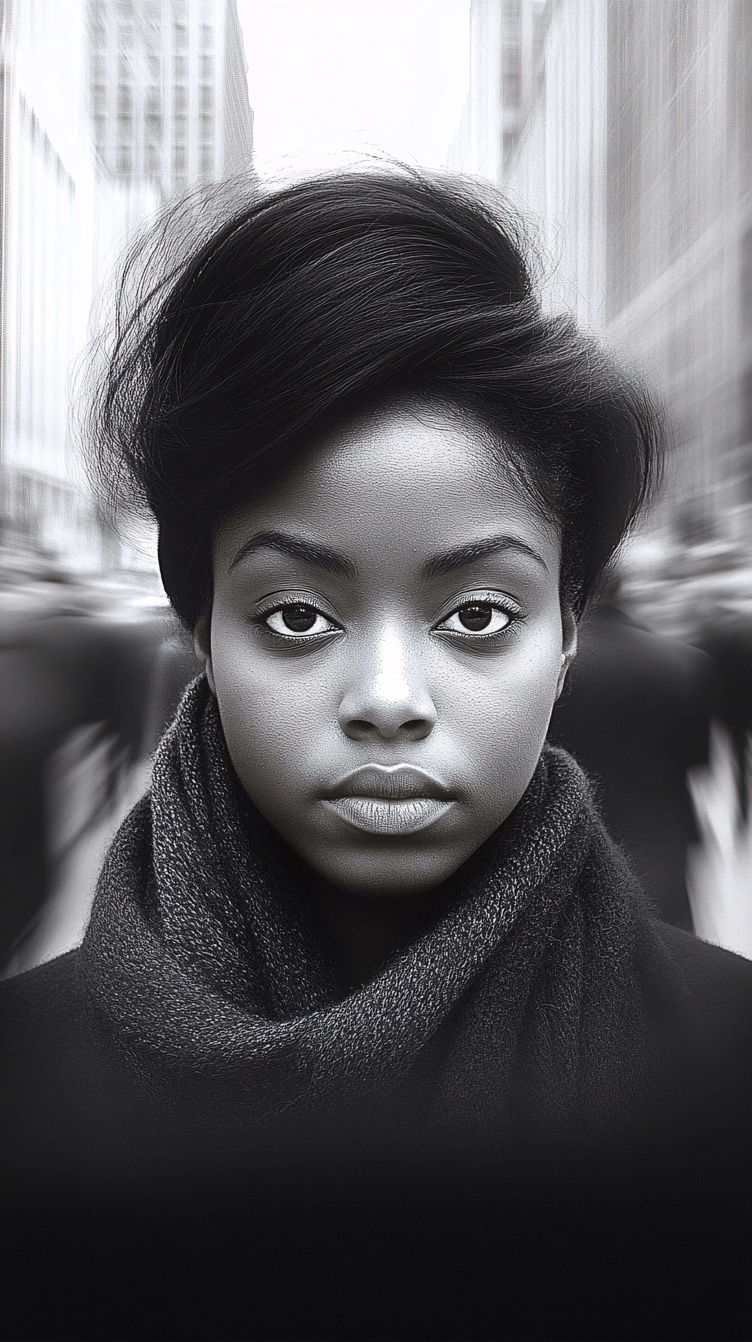 Serene Gaze Portrait