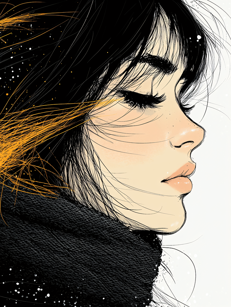 Serene Portrait