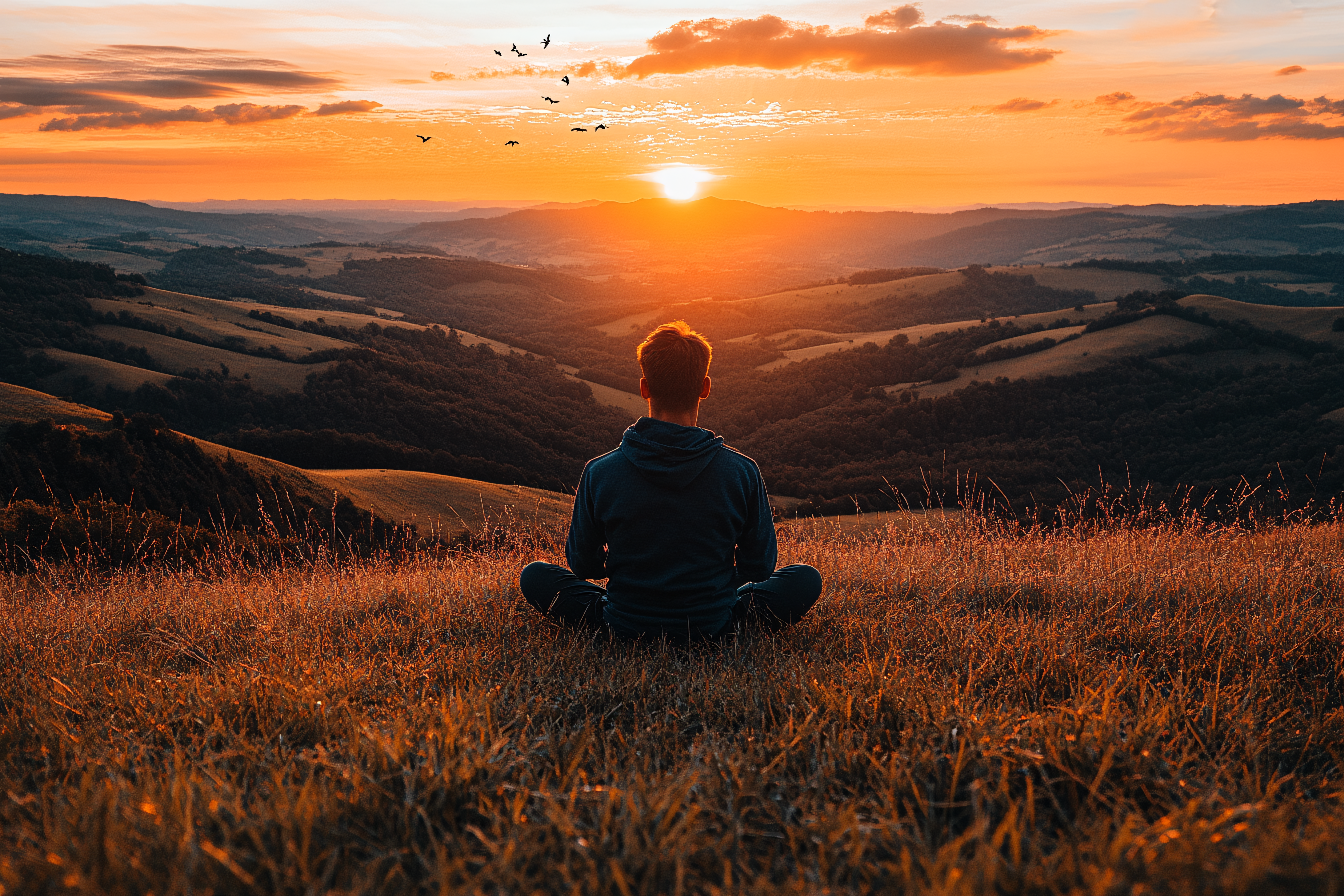 Serene View at Sunset