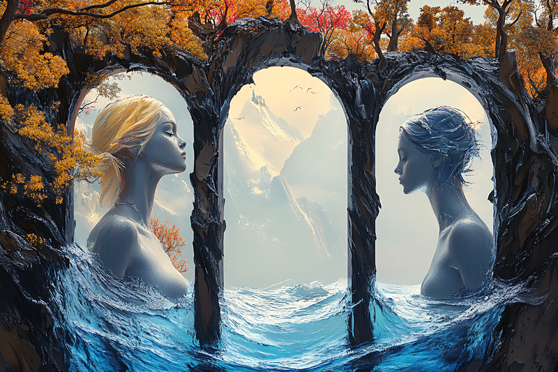 Serene Water Women Arches