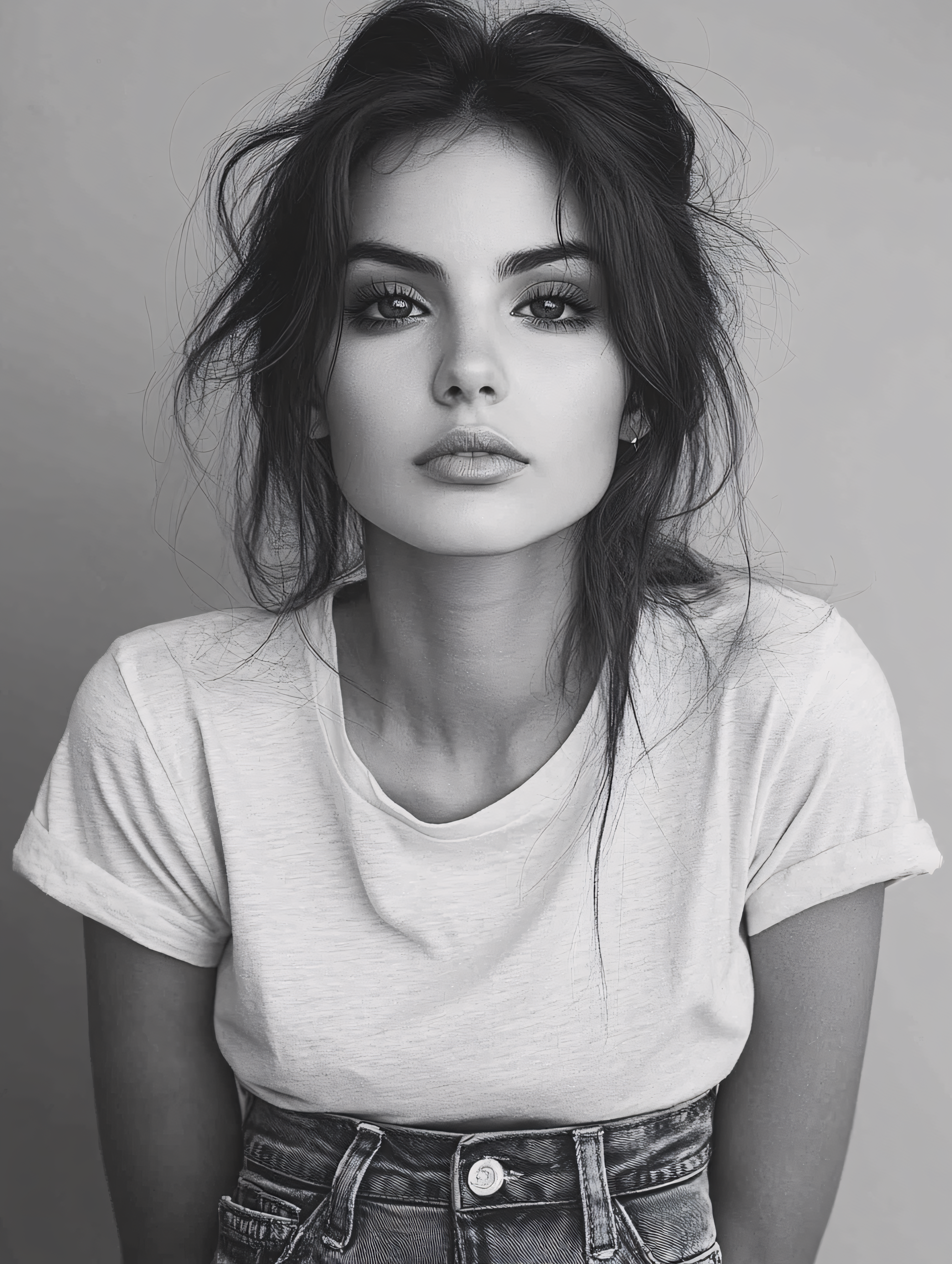 Serene Woman Portrait