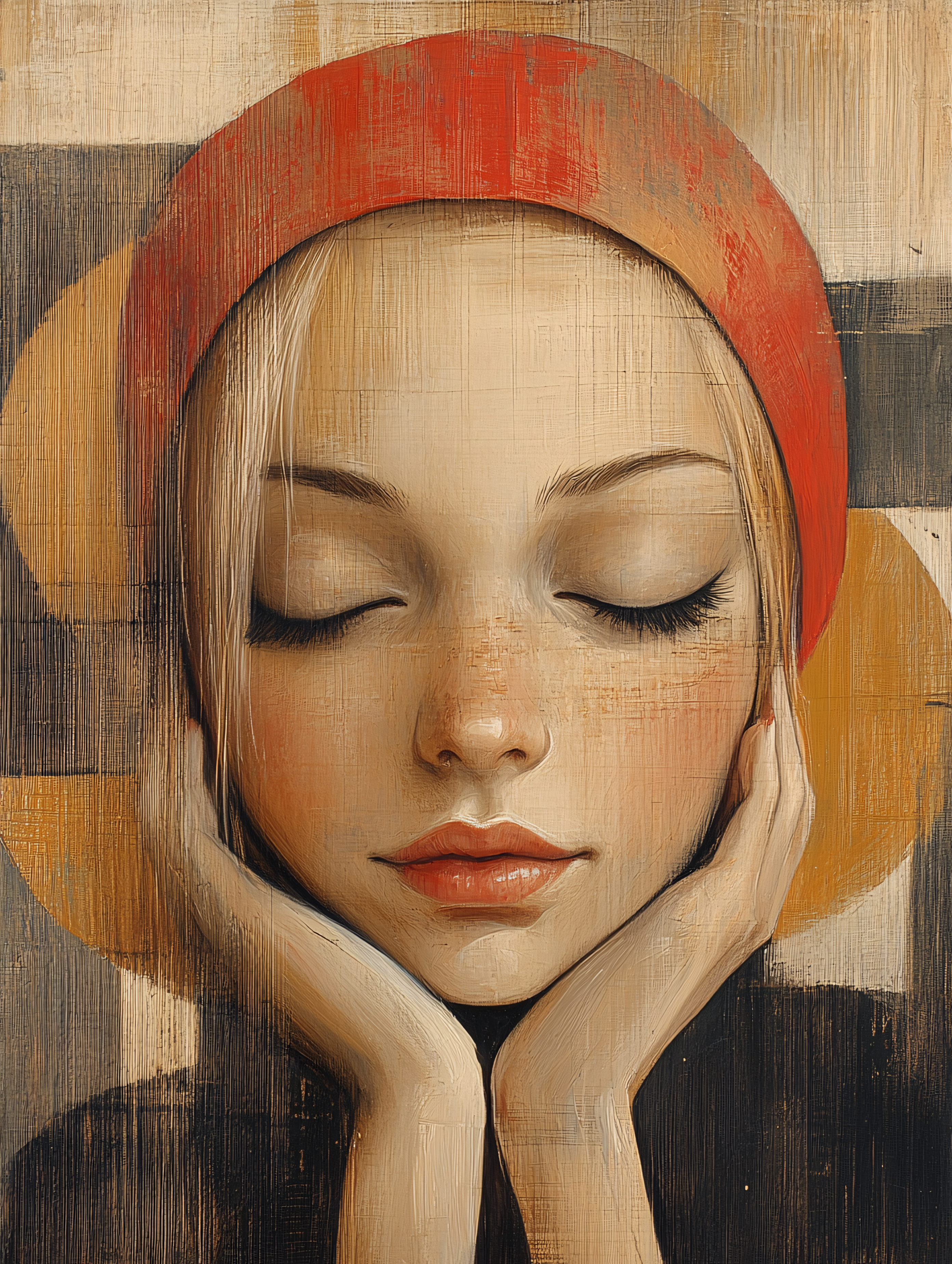 Serene Woman Portrait