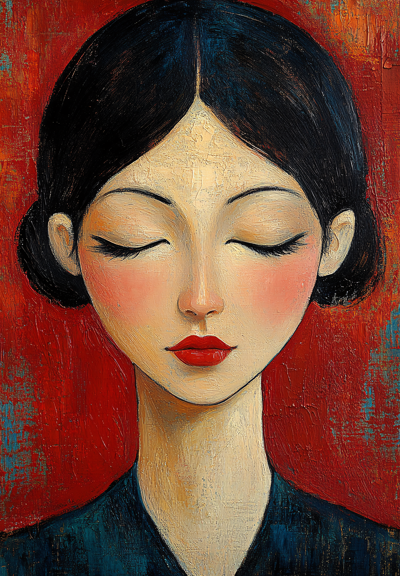 Serene Woman Portrait