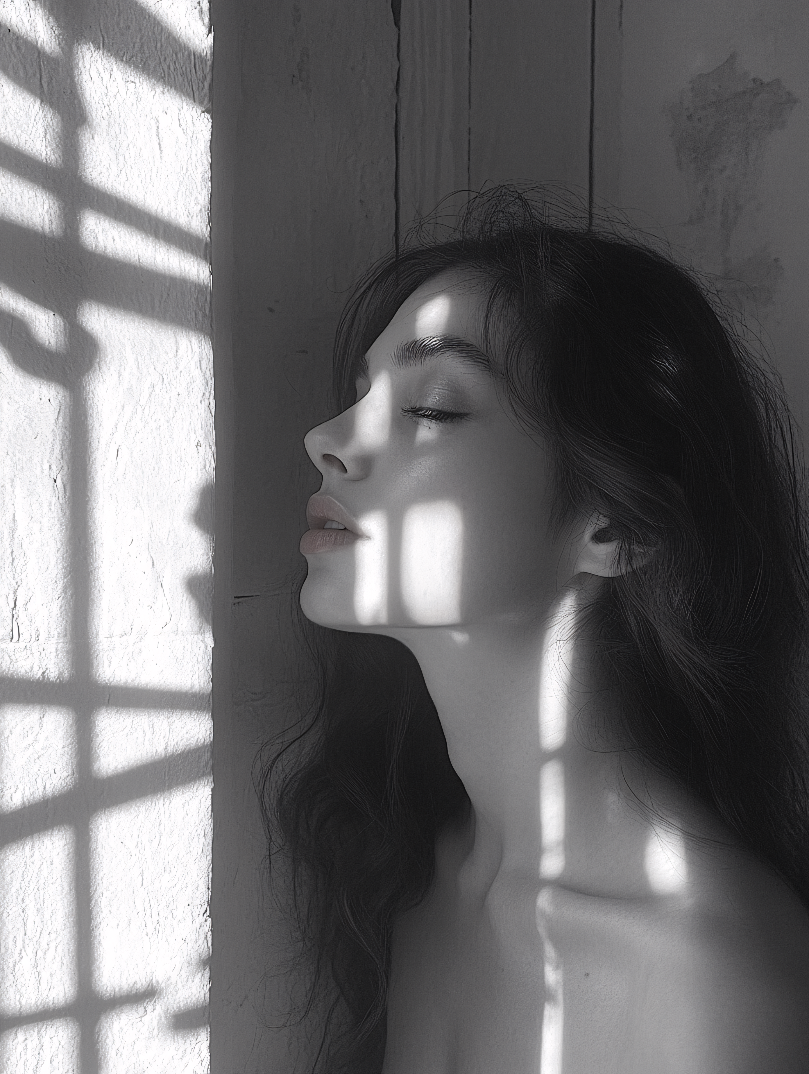 Serenity in Sunlight Portrait