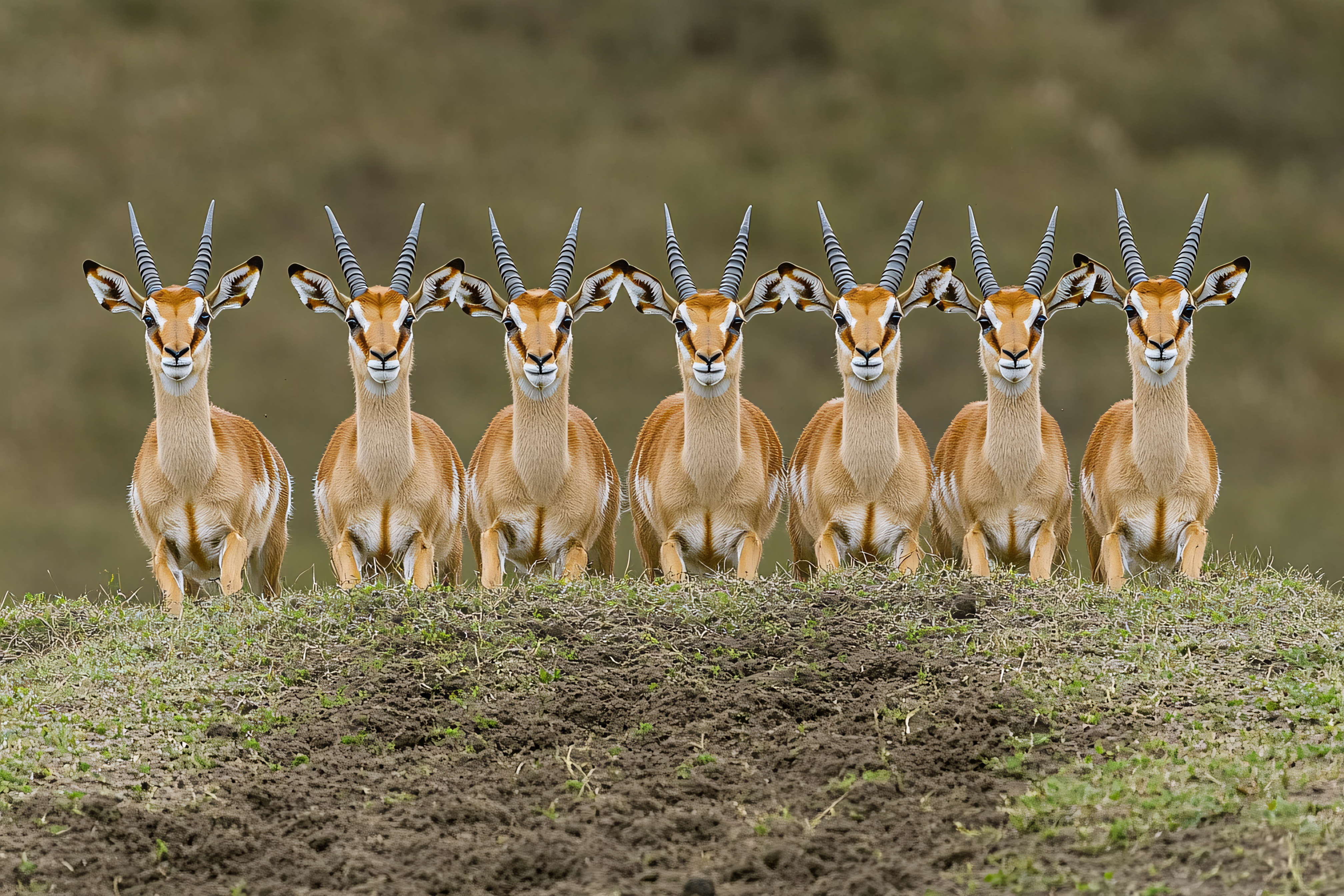 Seven Gazelles Lineup