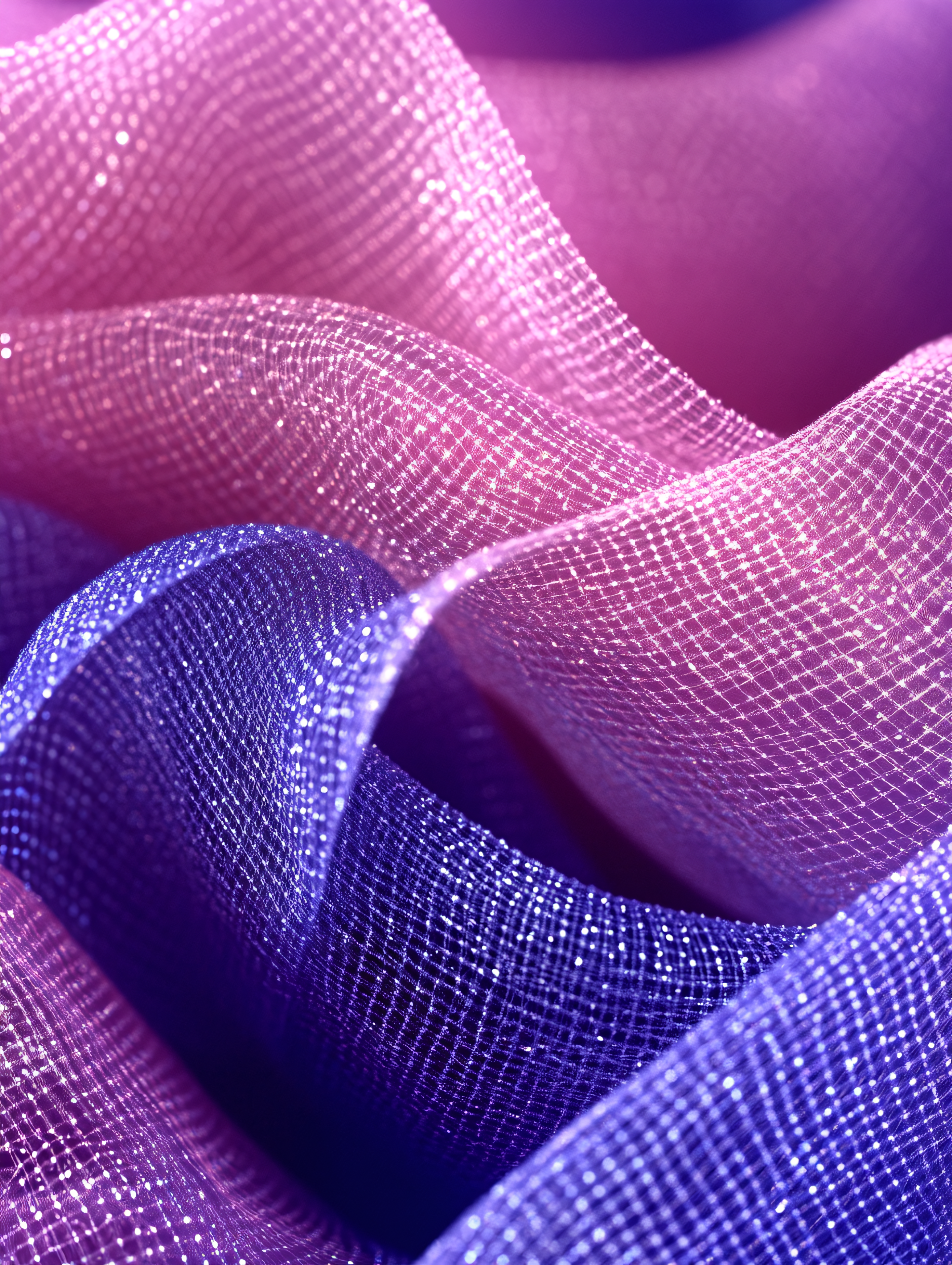 Shimmering Woven Fabric