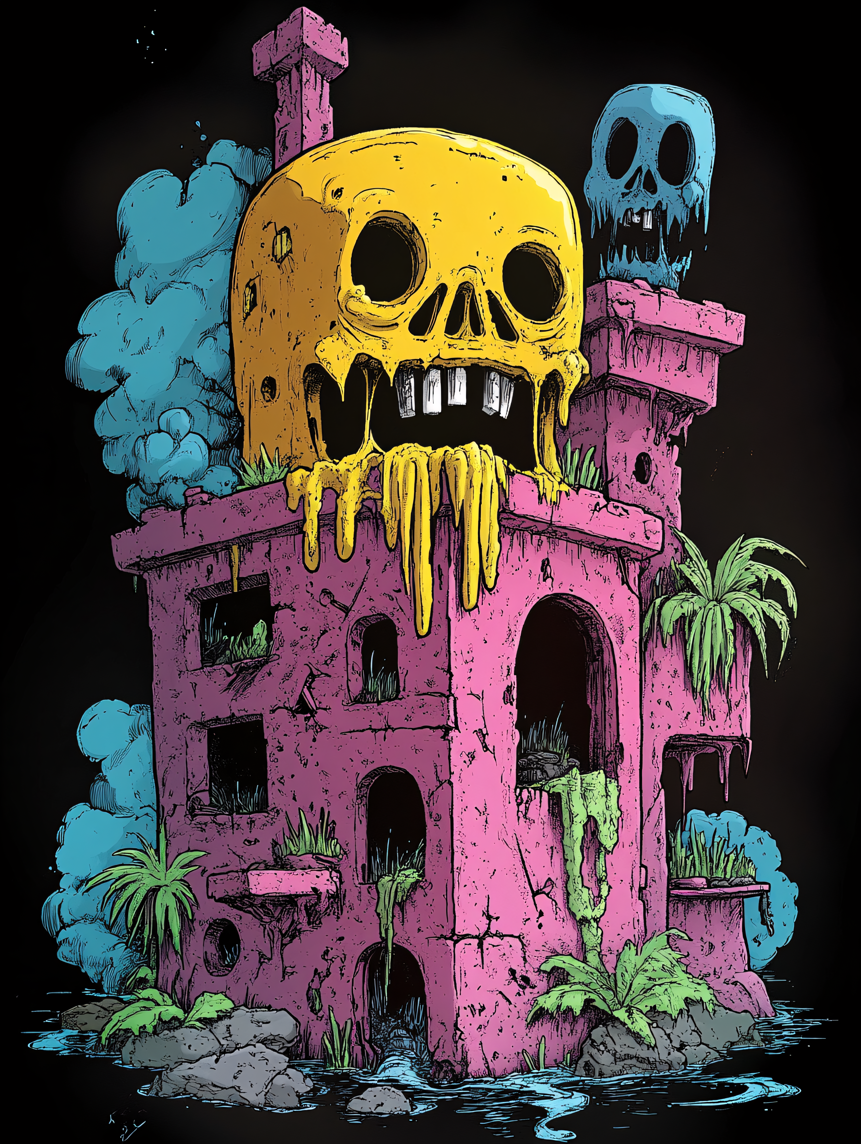 Skull Castle Dwelling