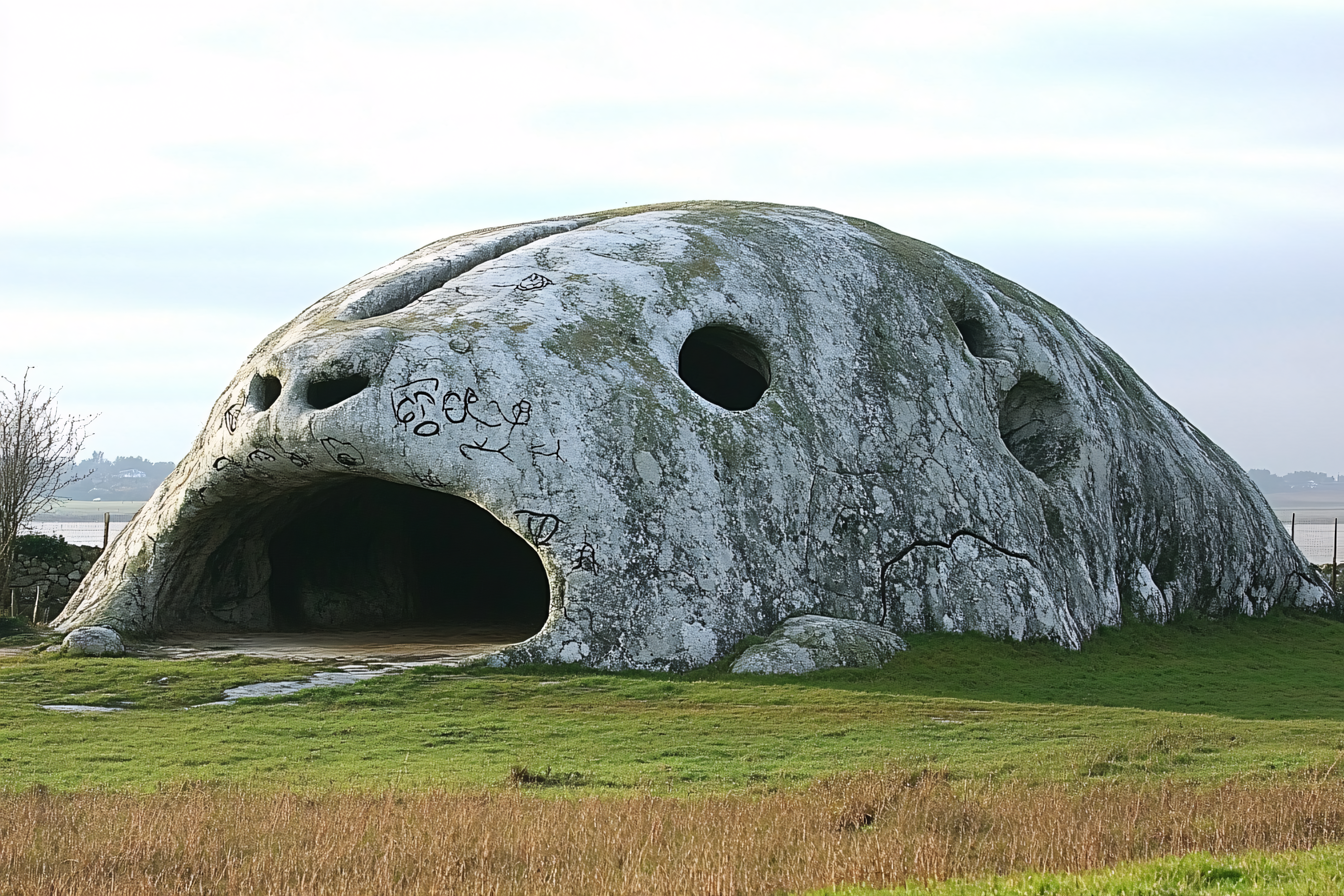 Skull Rock Formation