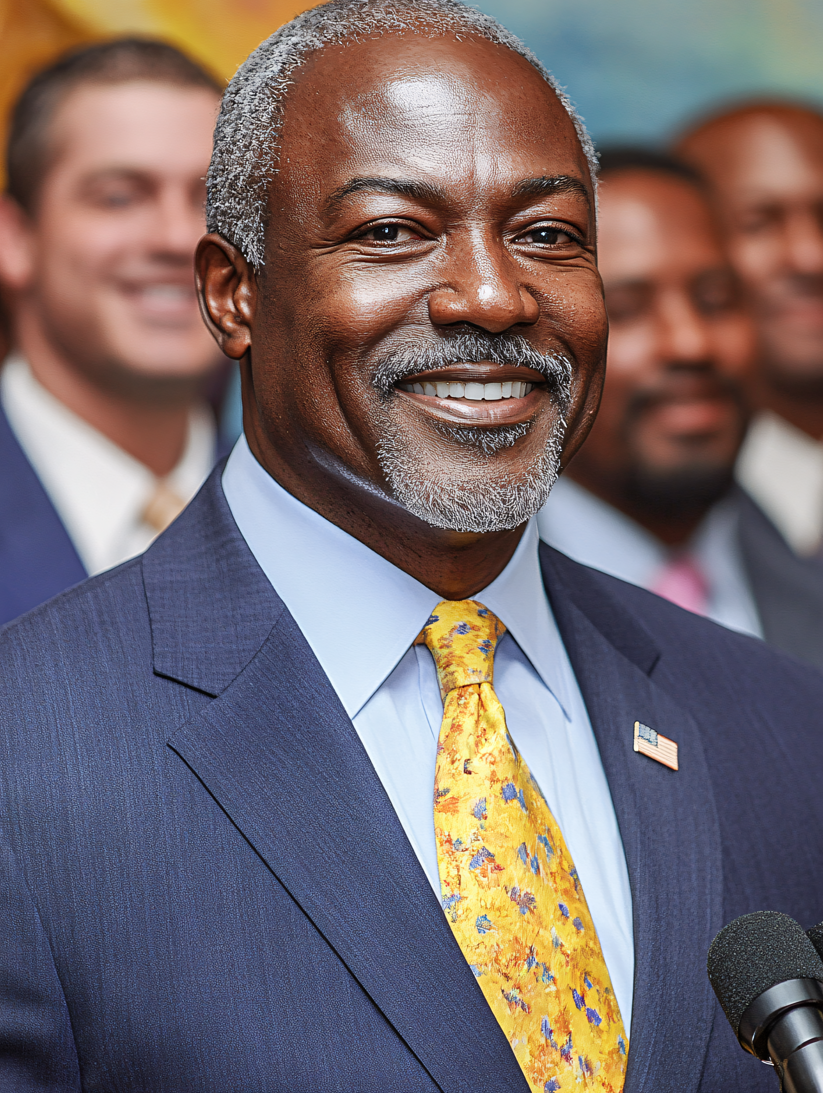 Smiling Professional Man In Suit
