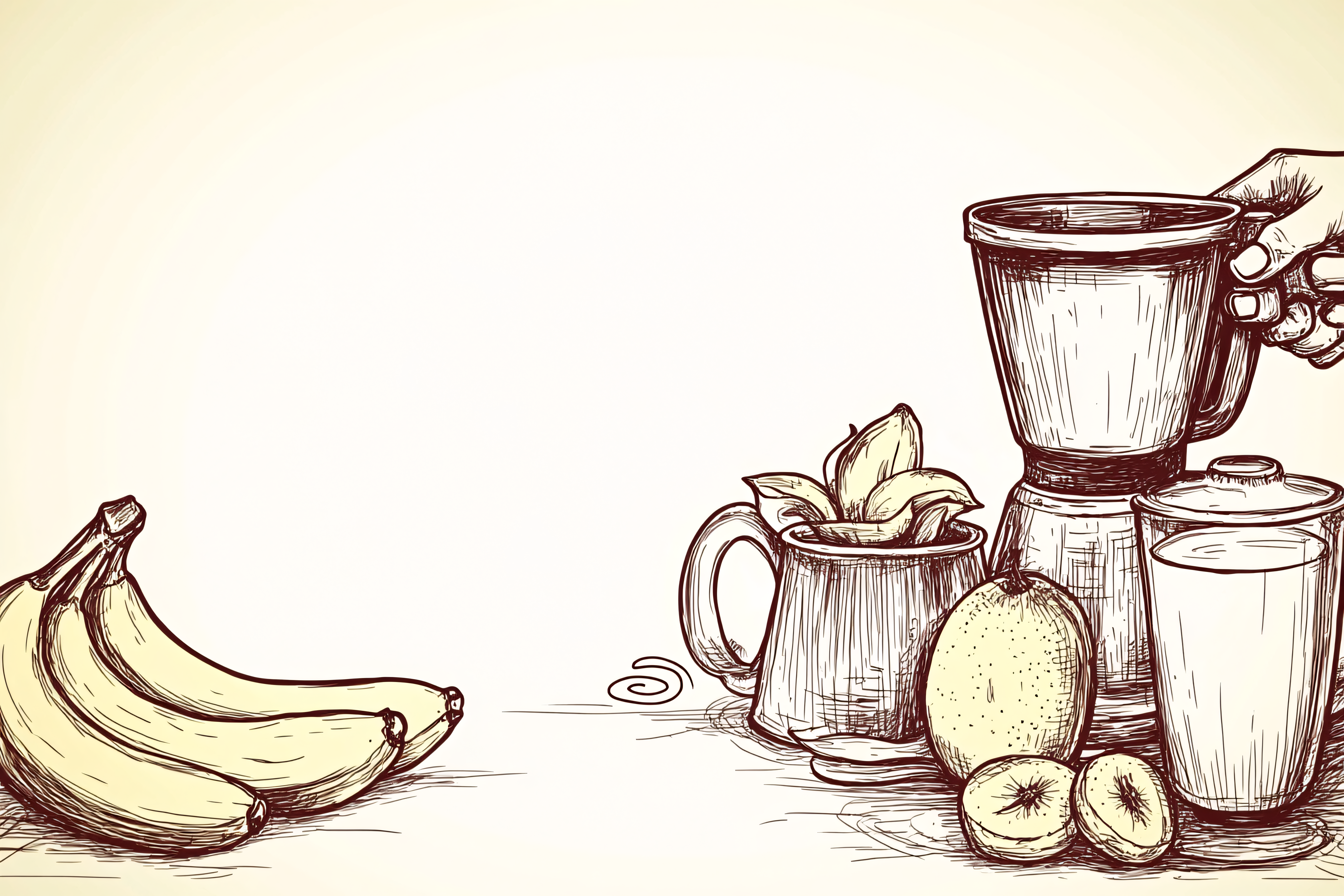 Smoothie Ingredients Illustration
