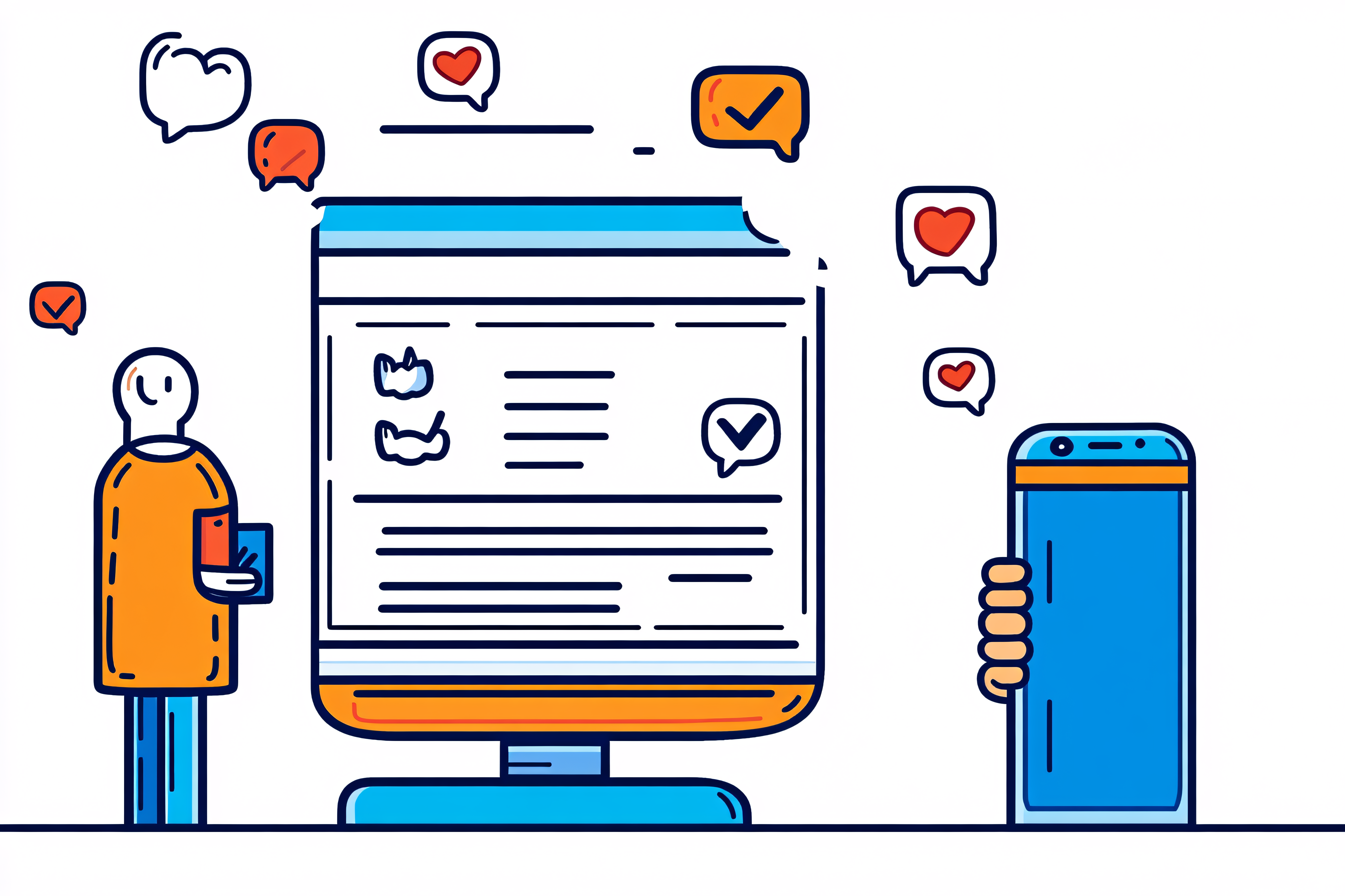 Social Media Interaction