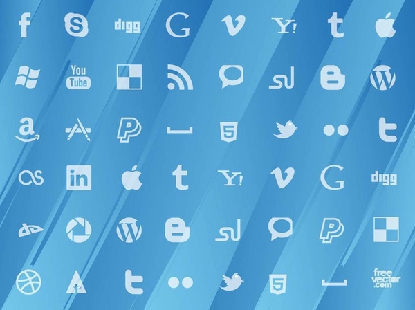 Dive into the Digital World with Free Social Media Icons Collection