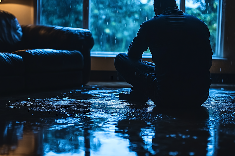 Solitude in Rain