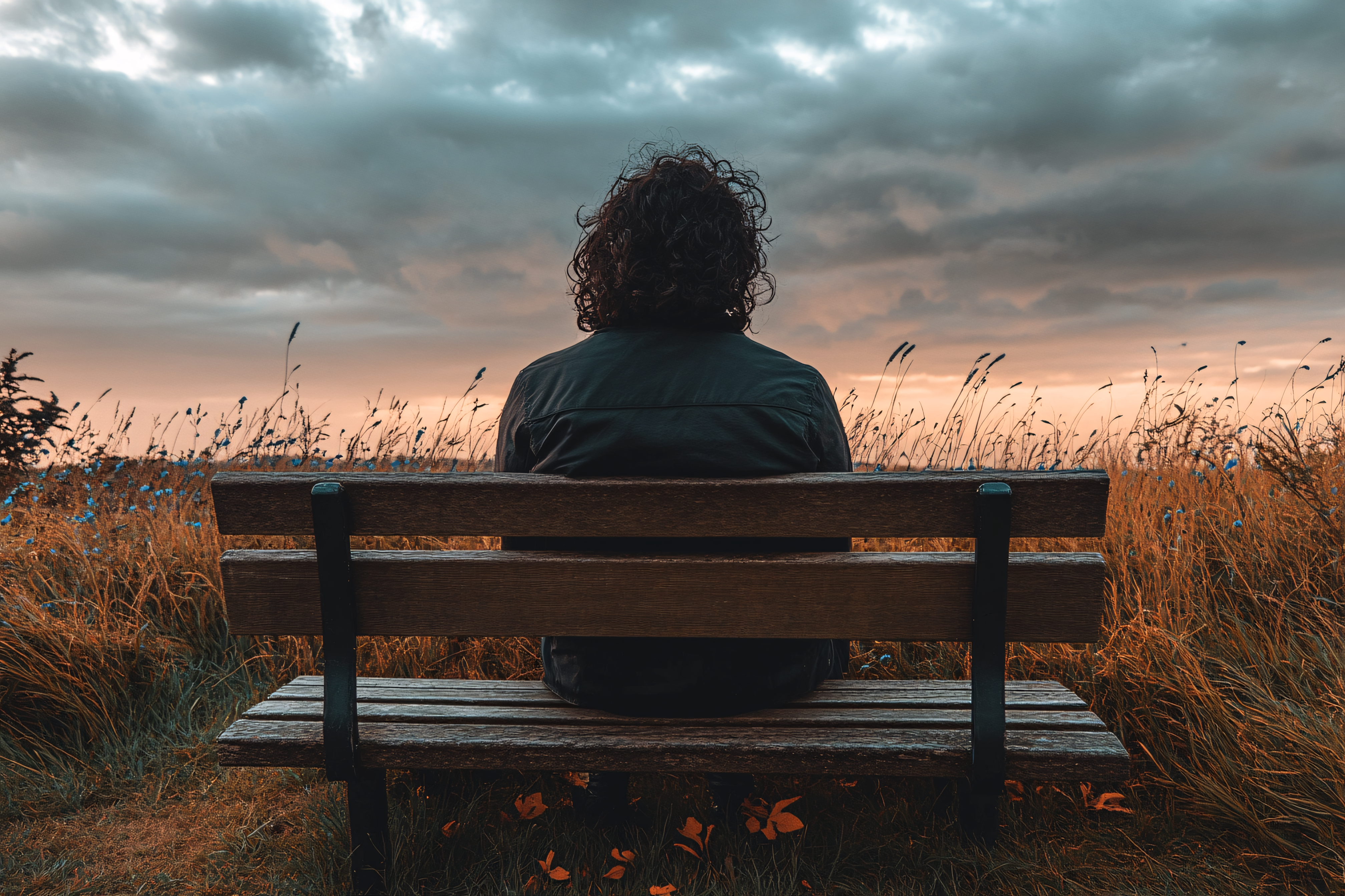 Solitude on a Bench