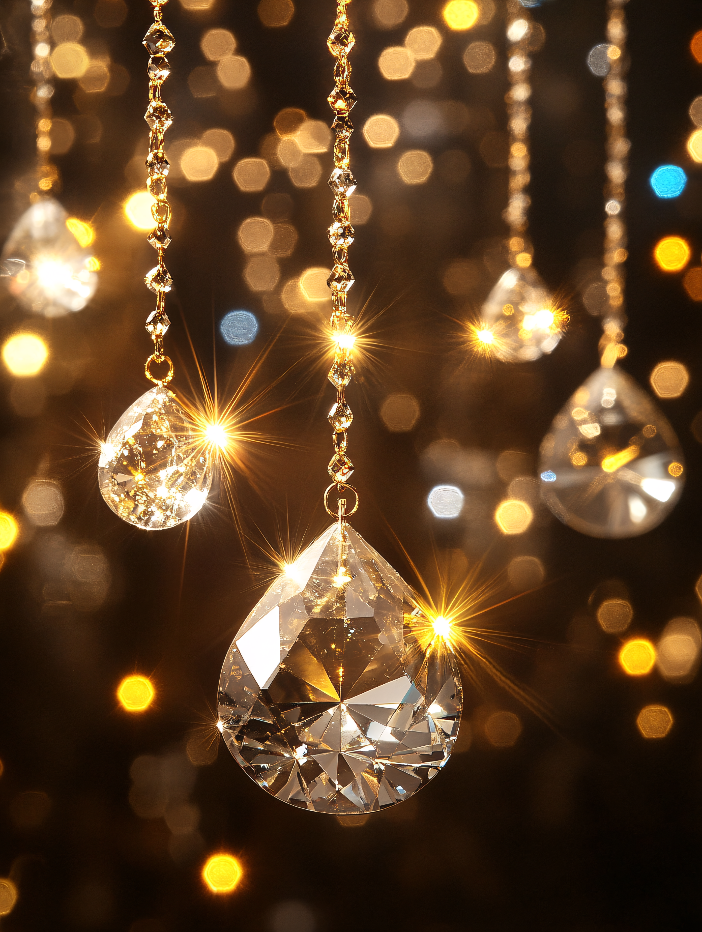 Sparkling Crystal Pendants