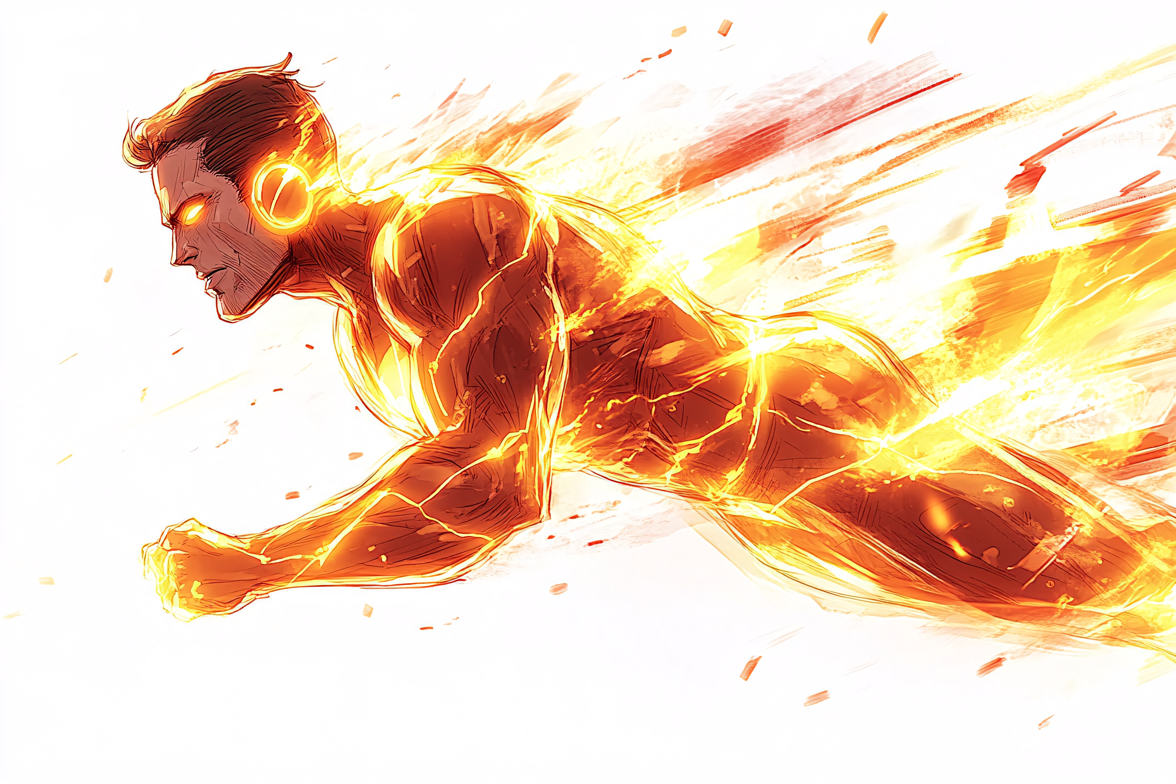 Speeding Superhero