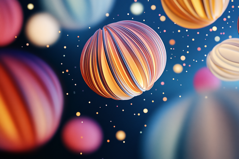 Spherical Segmented Abstract
