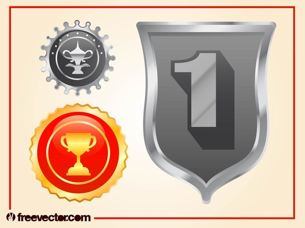 An Exquisite Array of Badge Vector Designs