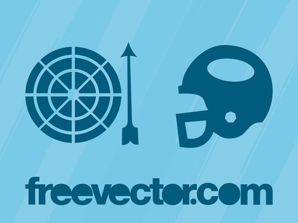 Sports Symbols Free Vector