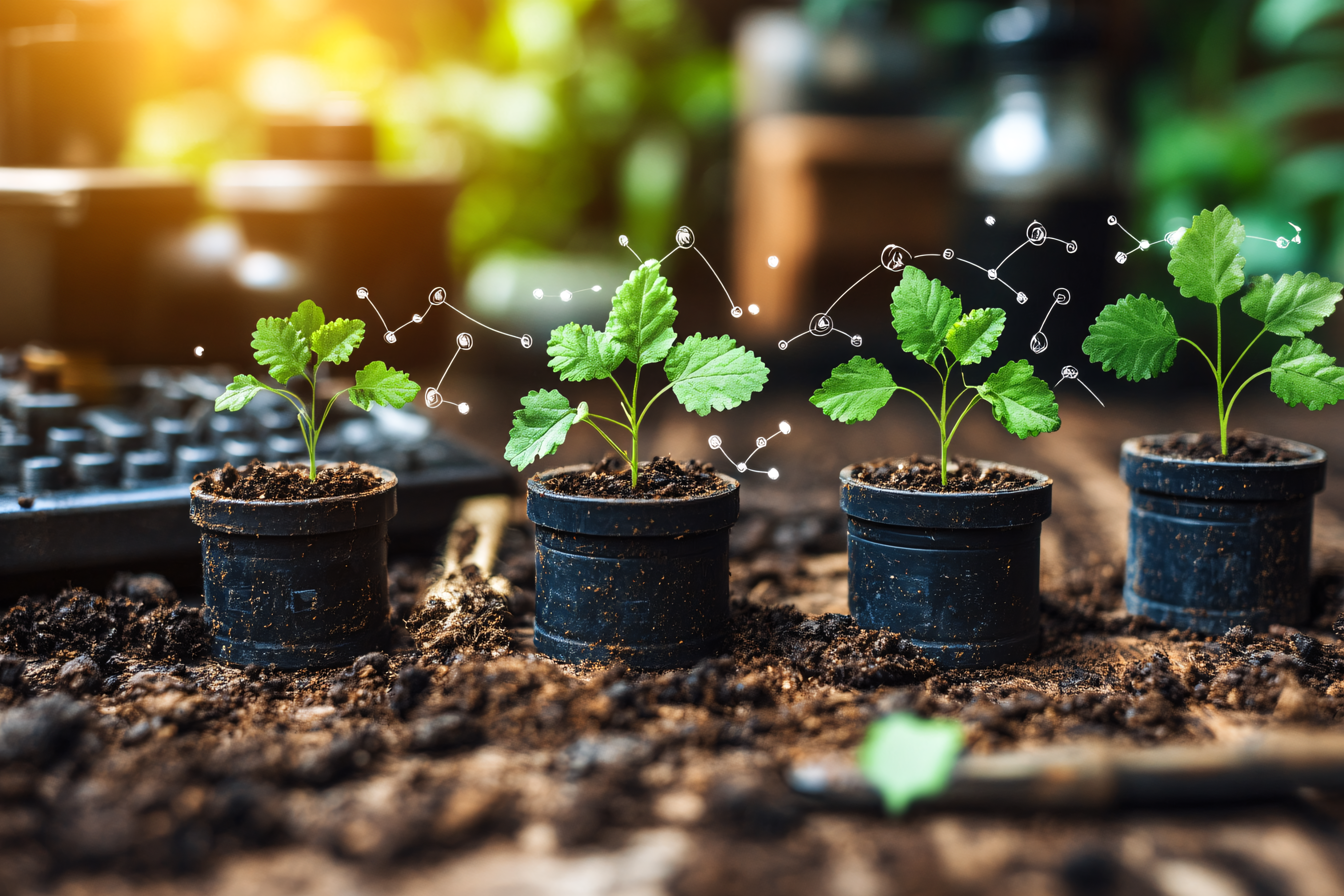 Sprouts Connecting Through Science