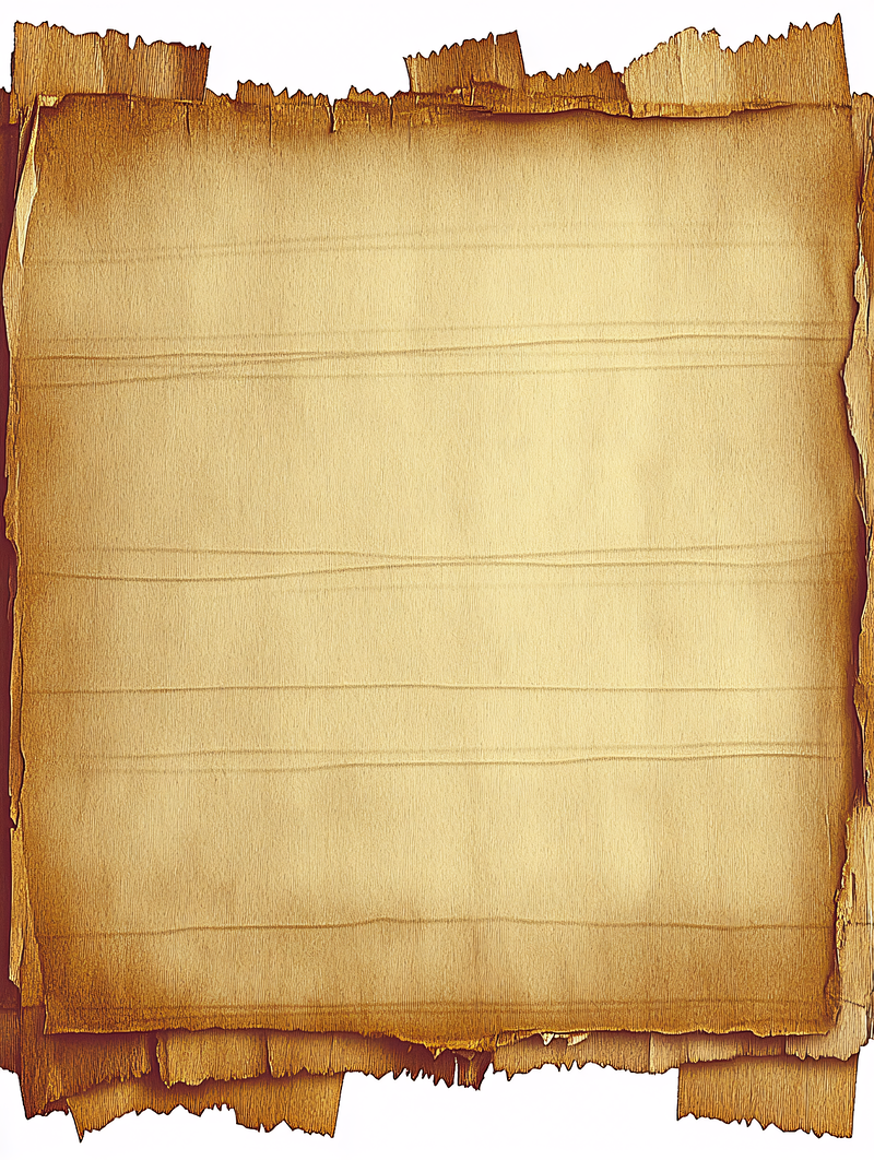 Stack of Aged Lined Paper