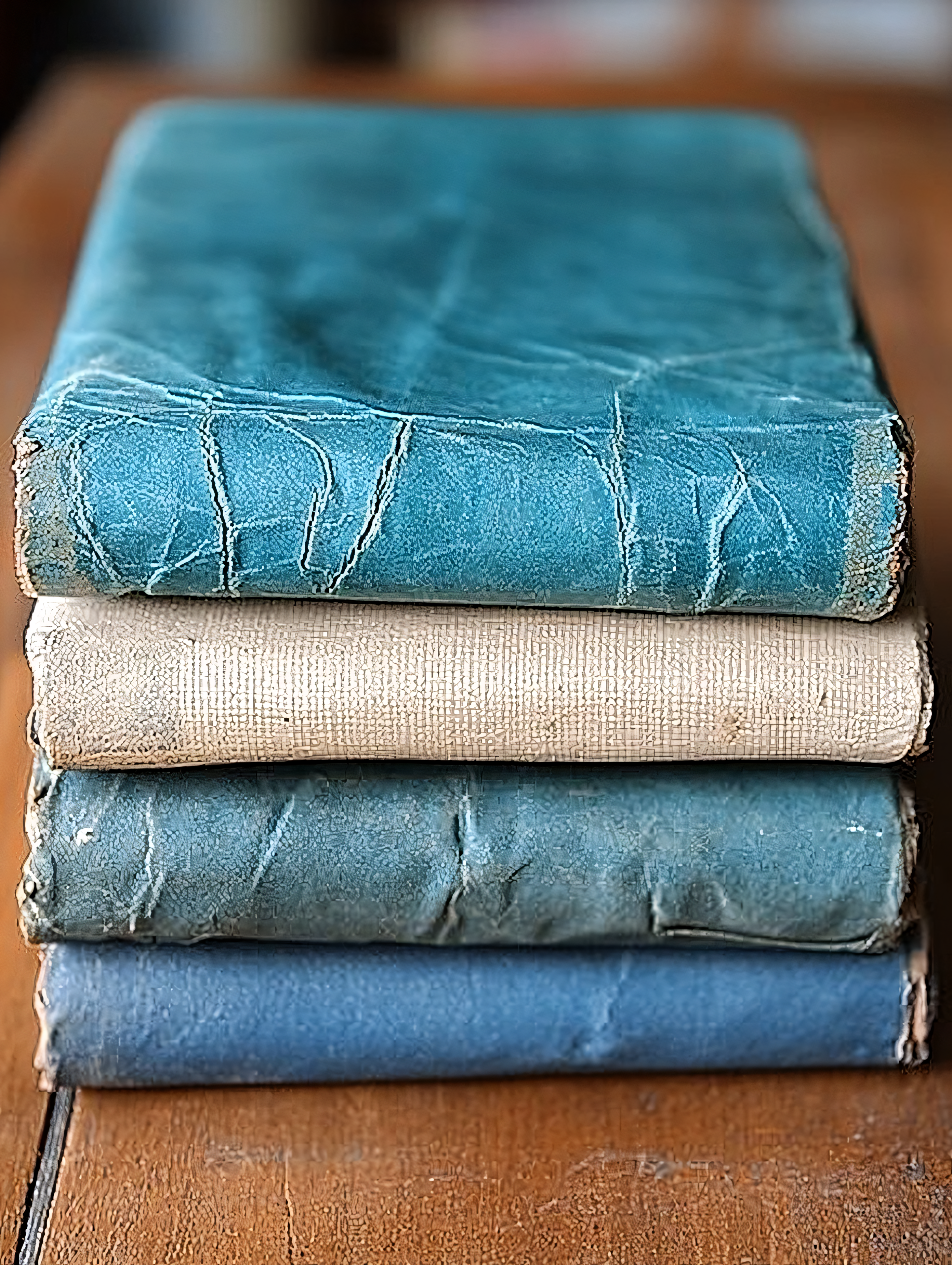 Stack Of Antique Books