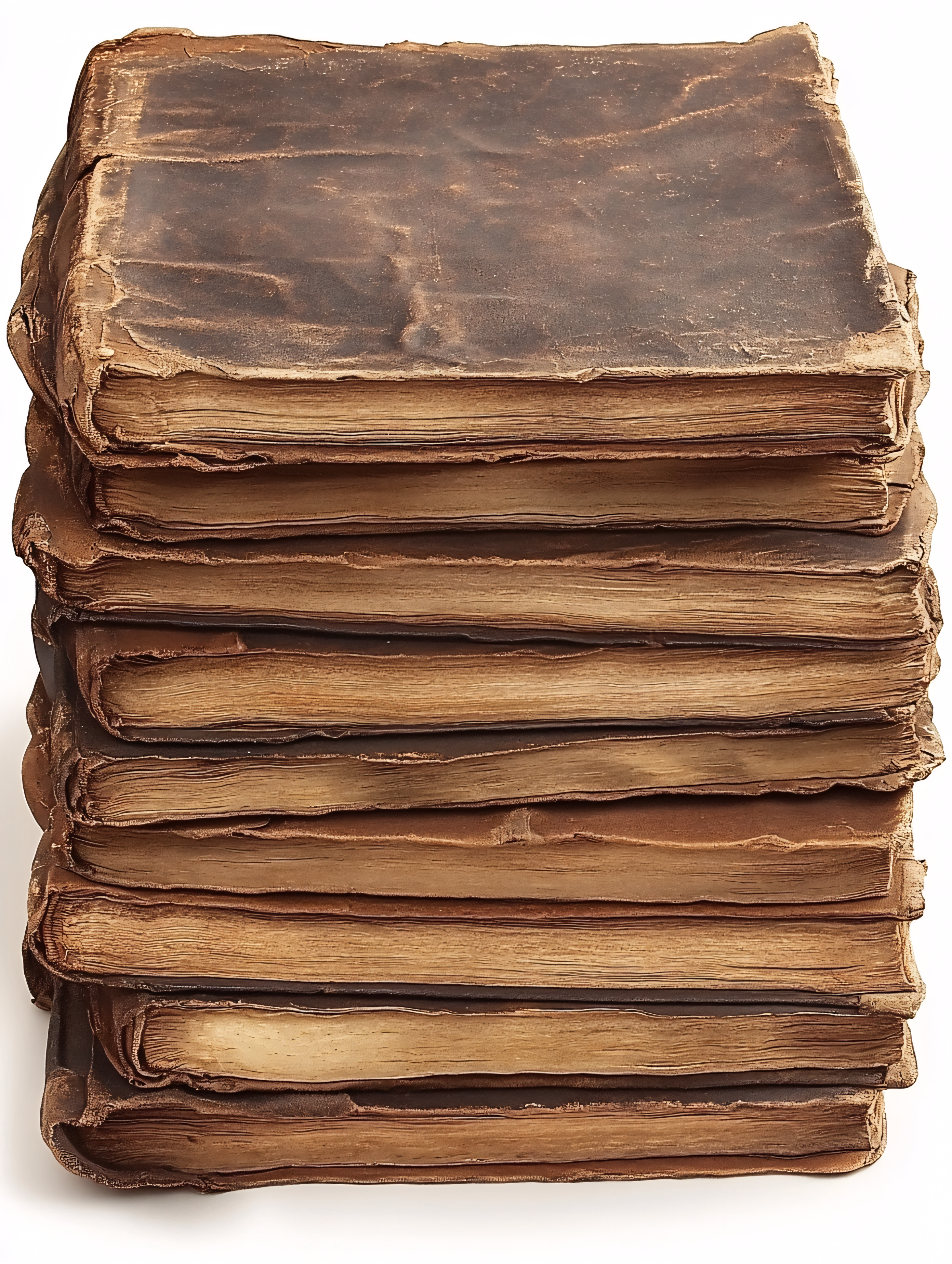 Stack Of Antique Books