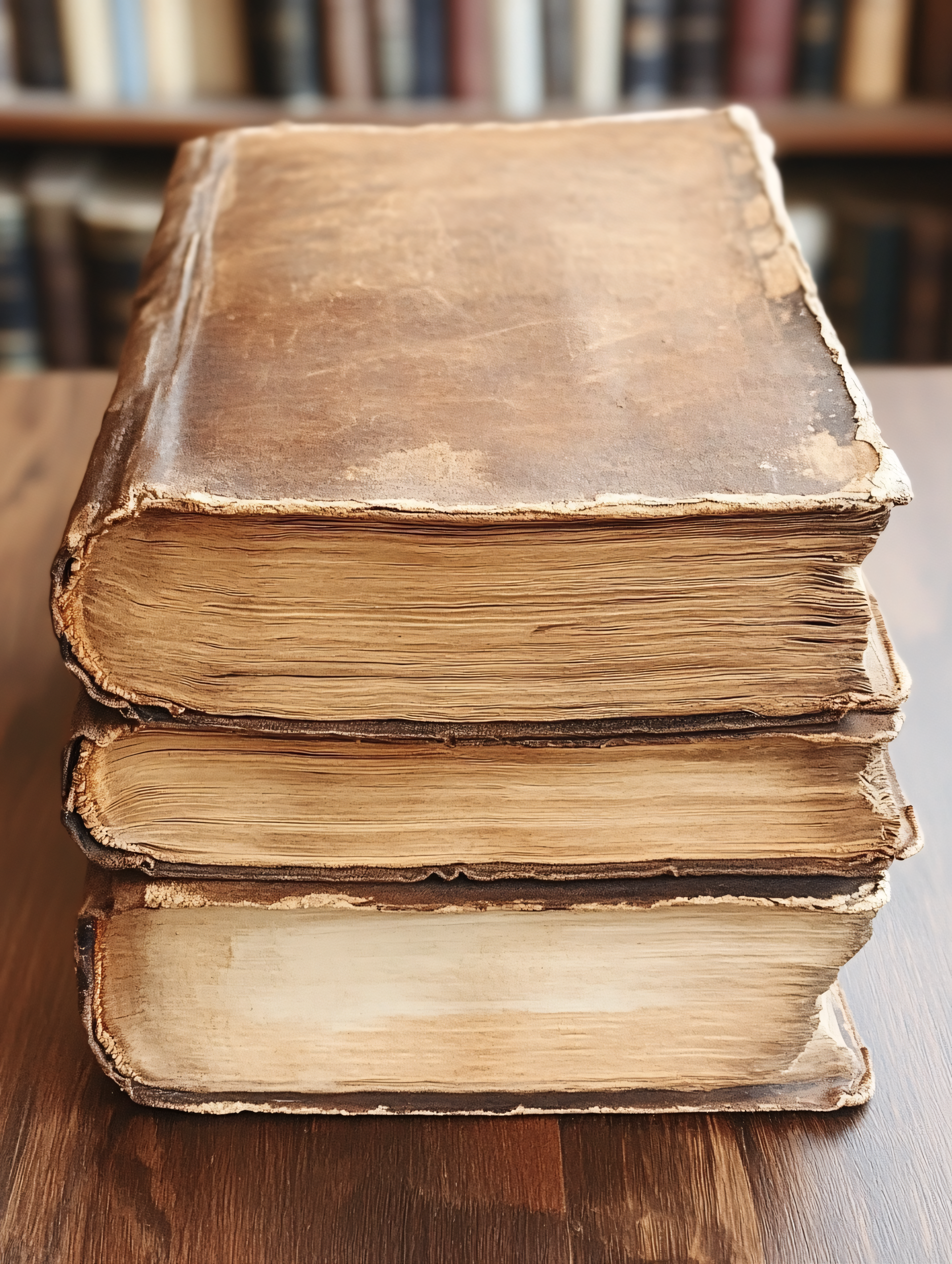 Stack Of Old Books