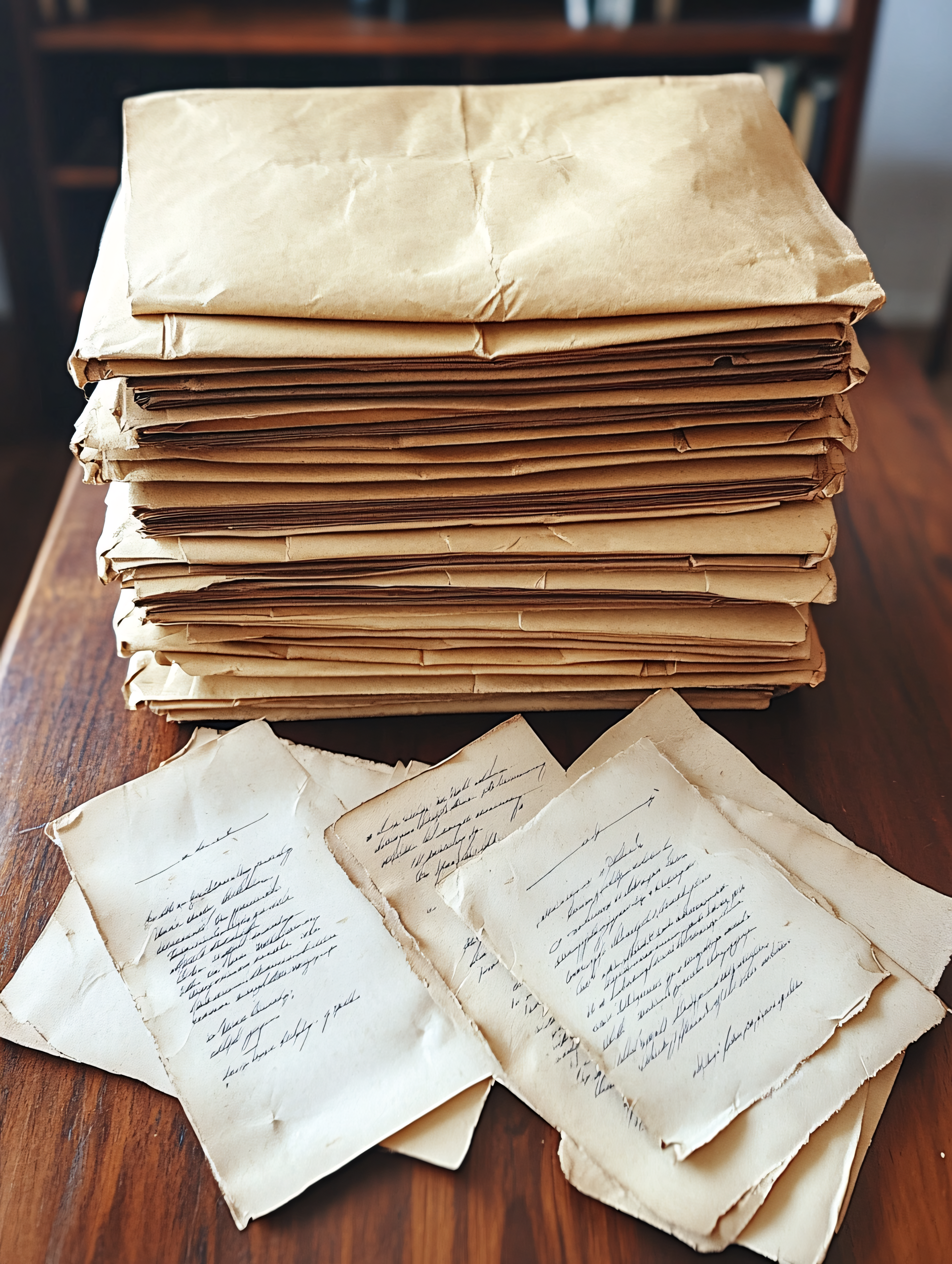 Stack Of Vintage Letters
