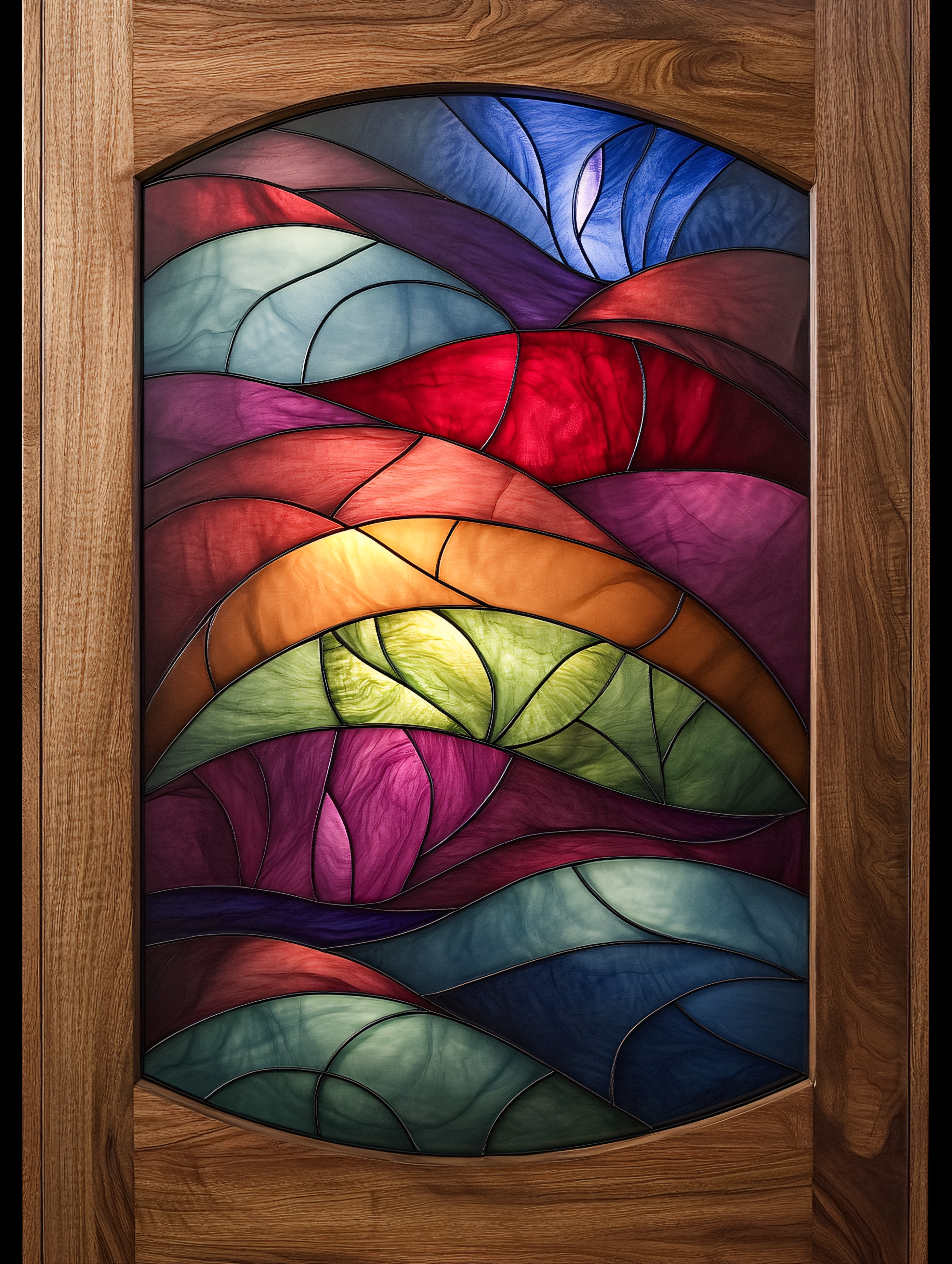 Stained Glass Door