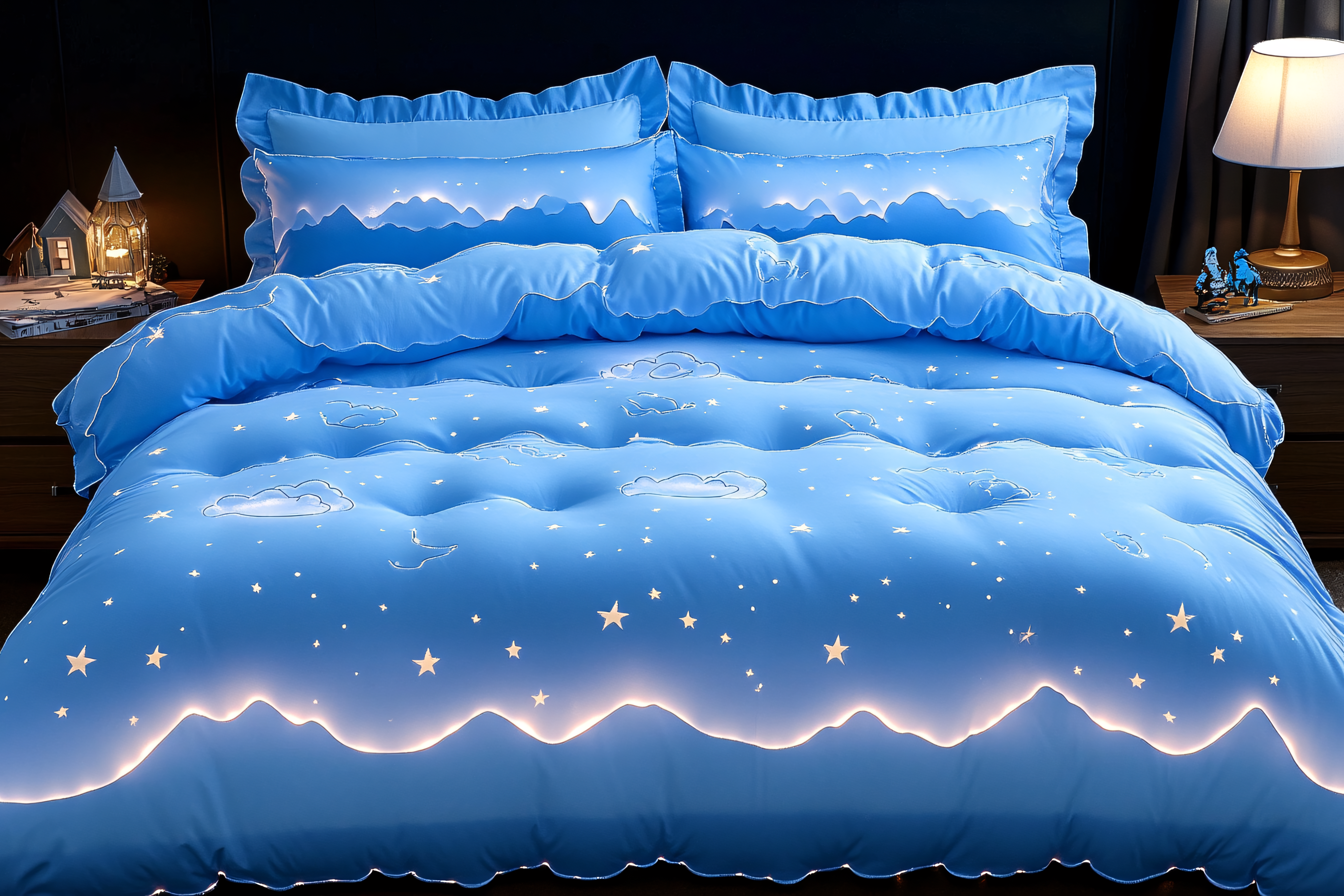 Starry Mountain Bedding Set
