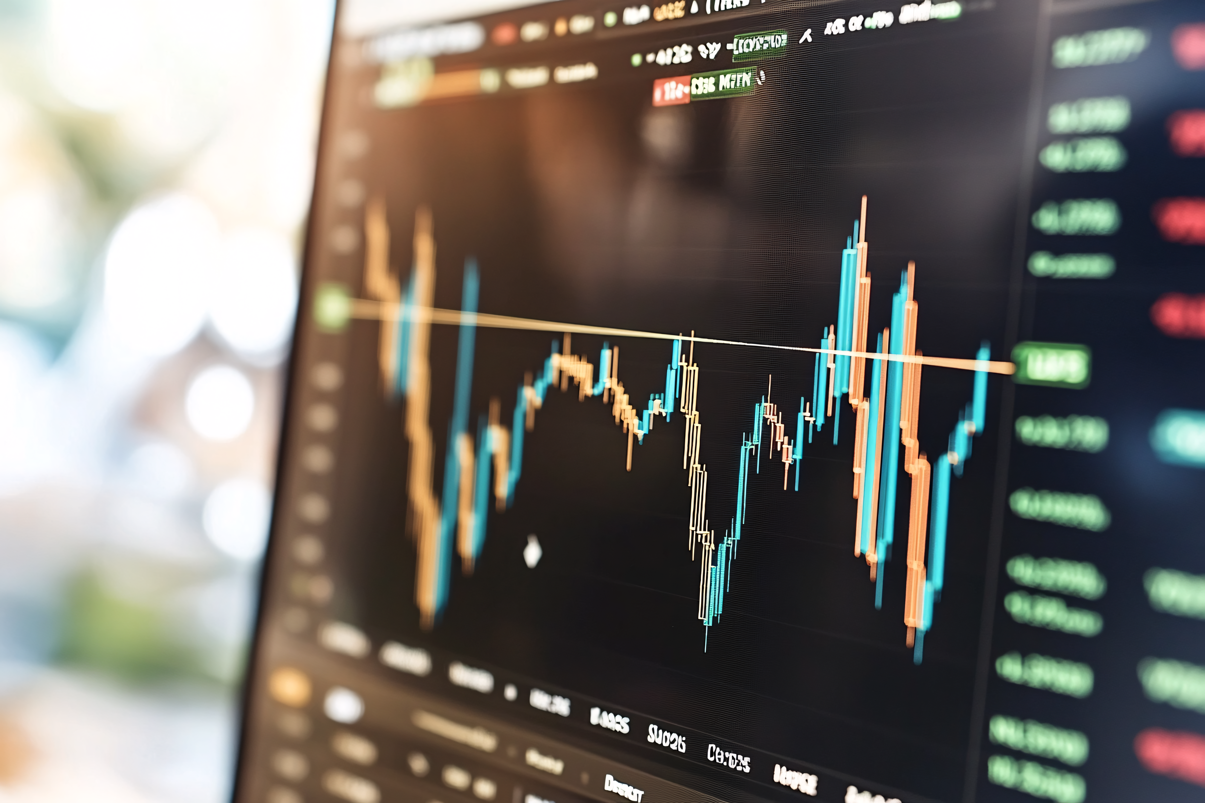 Stock Market Analysis Chart