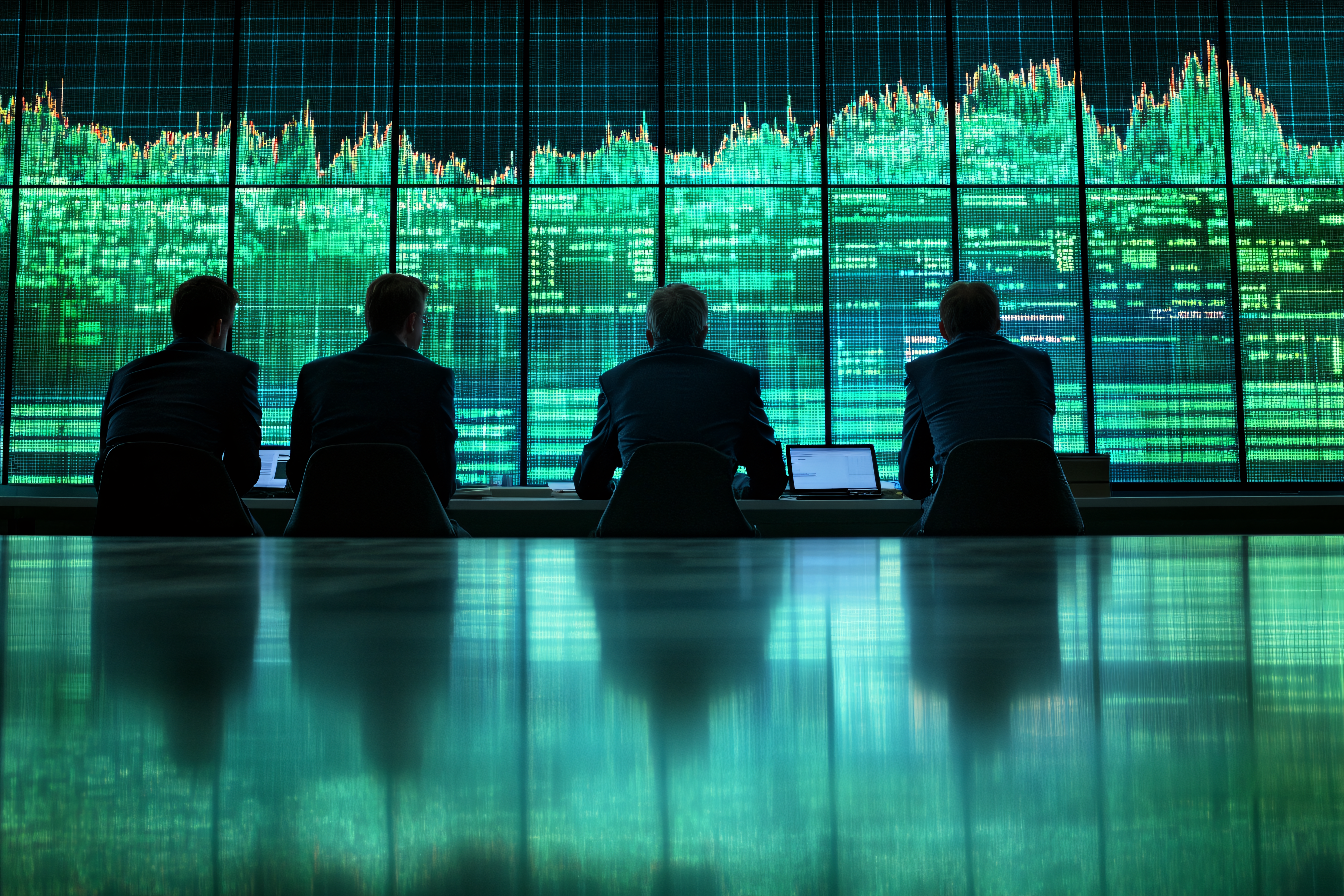 Stock Traders Analyzing Market Data