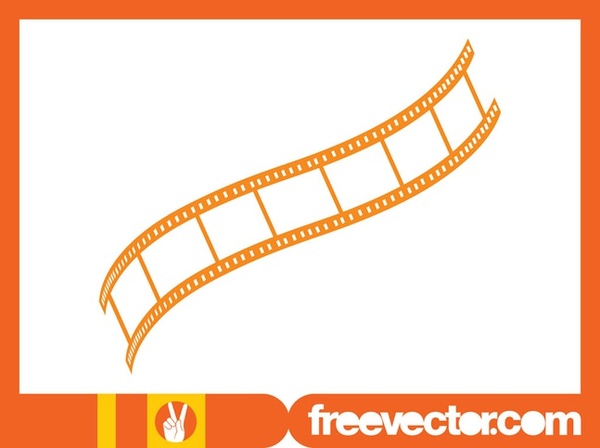 Strip of Film Free Vector