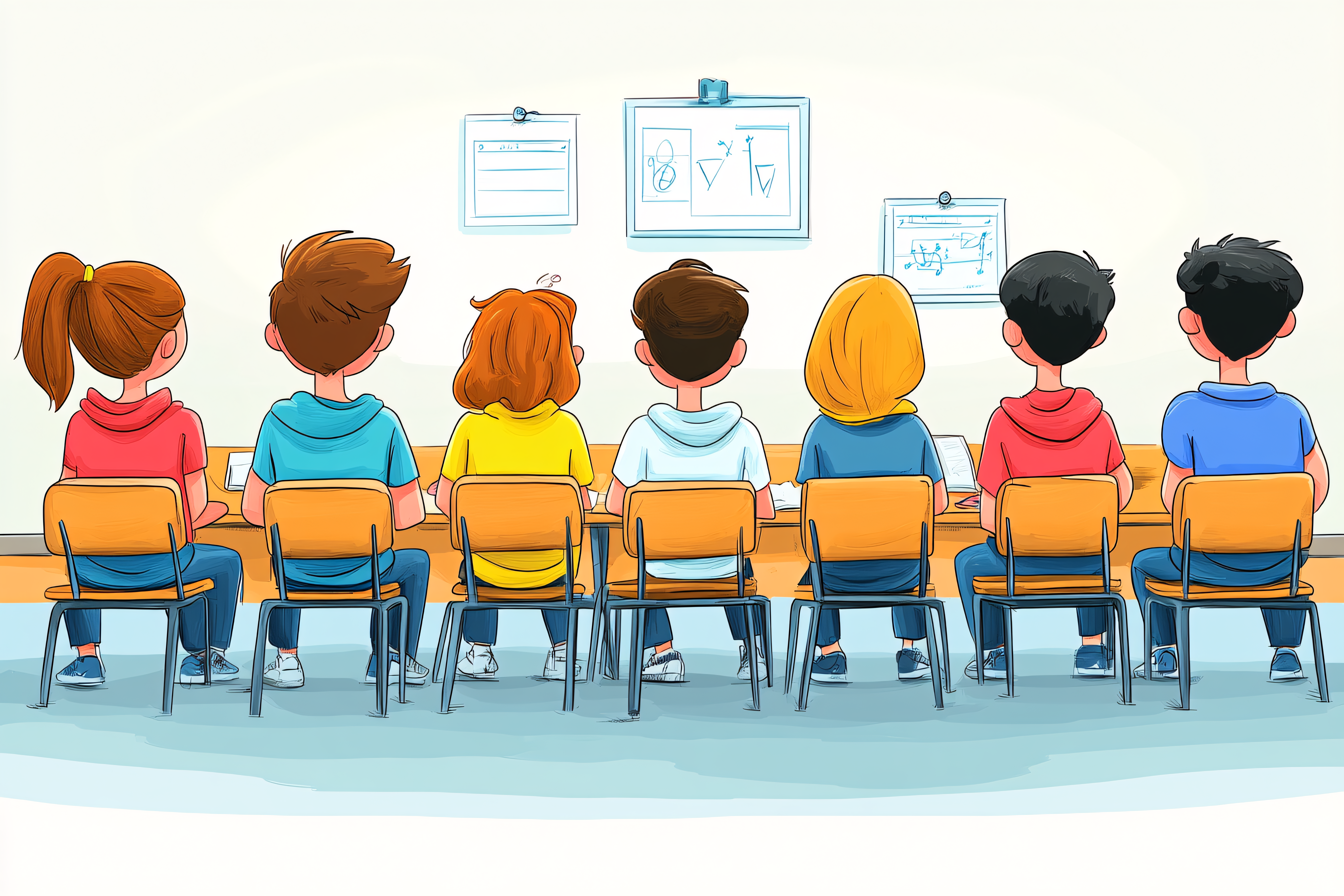 Students In Classroom
