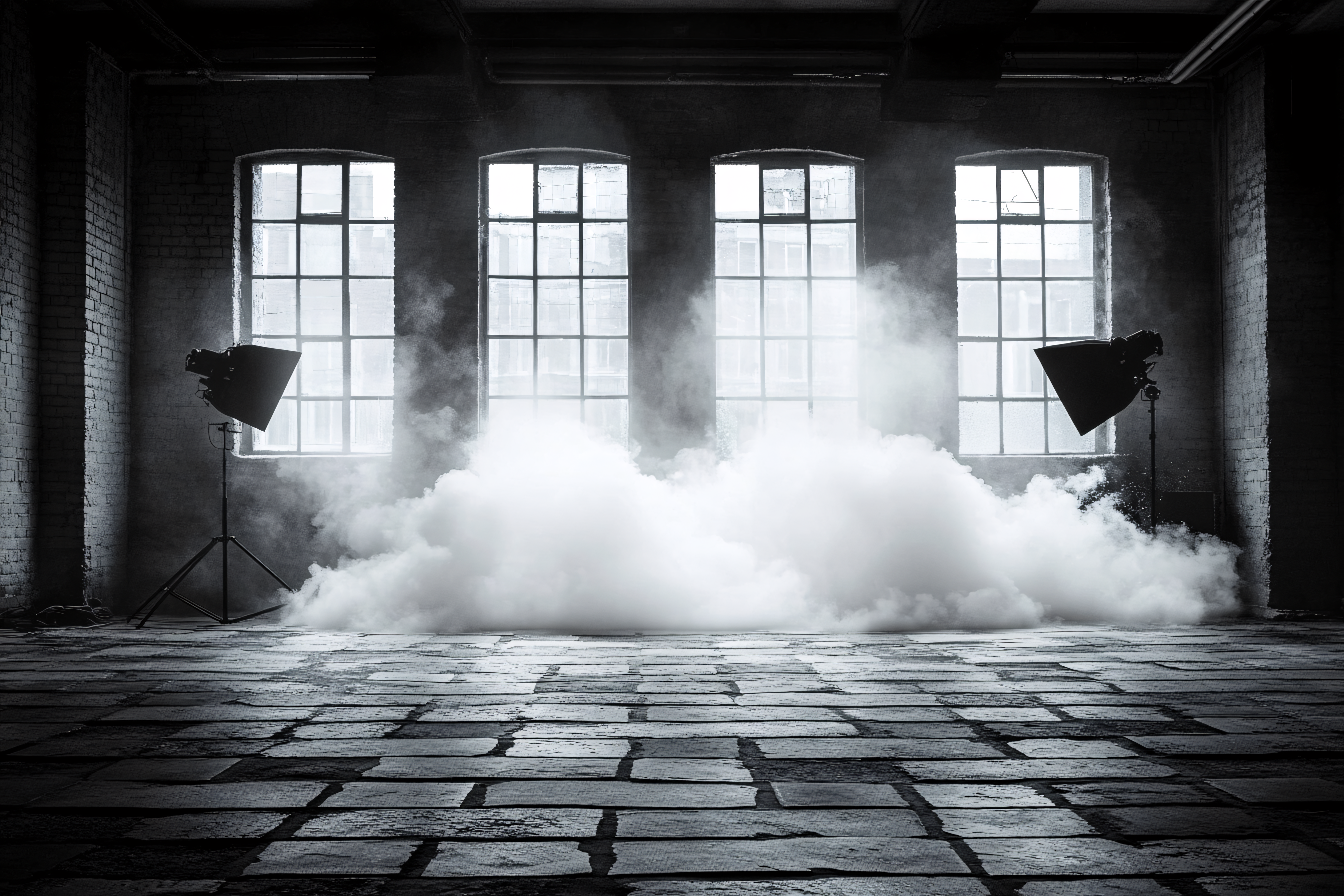 Studio Fog in Industrial Loft