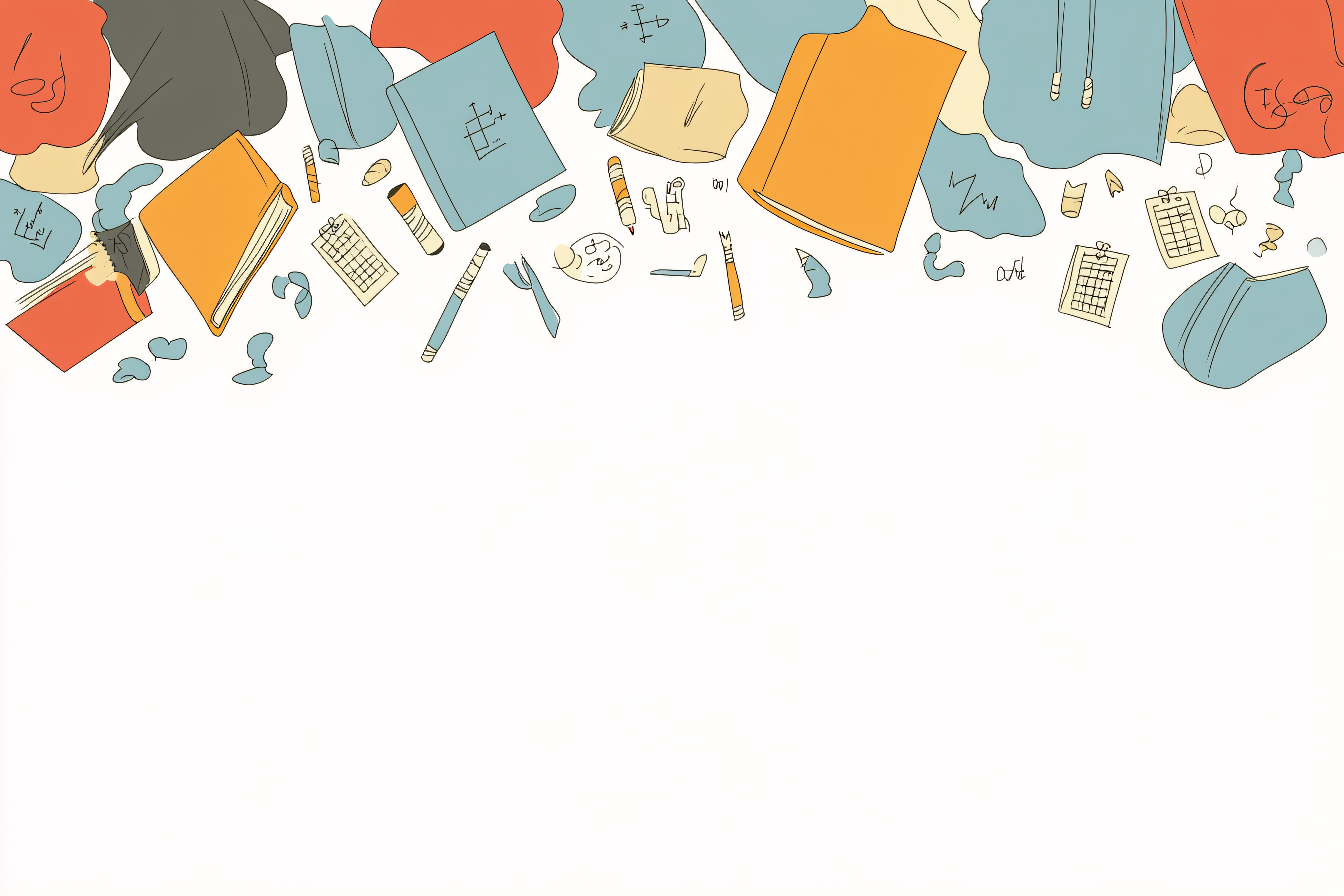 Study Supplies Illustration