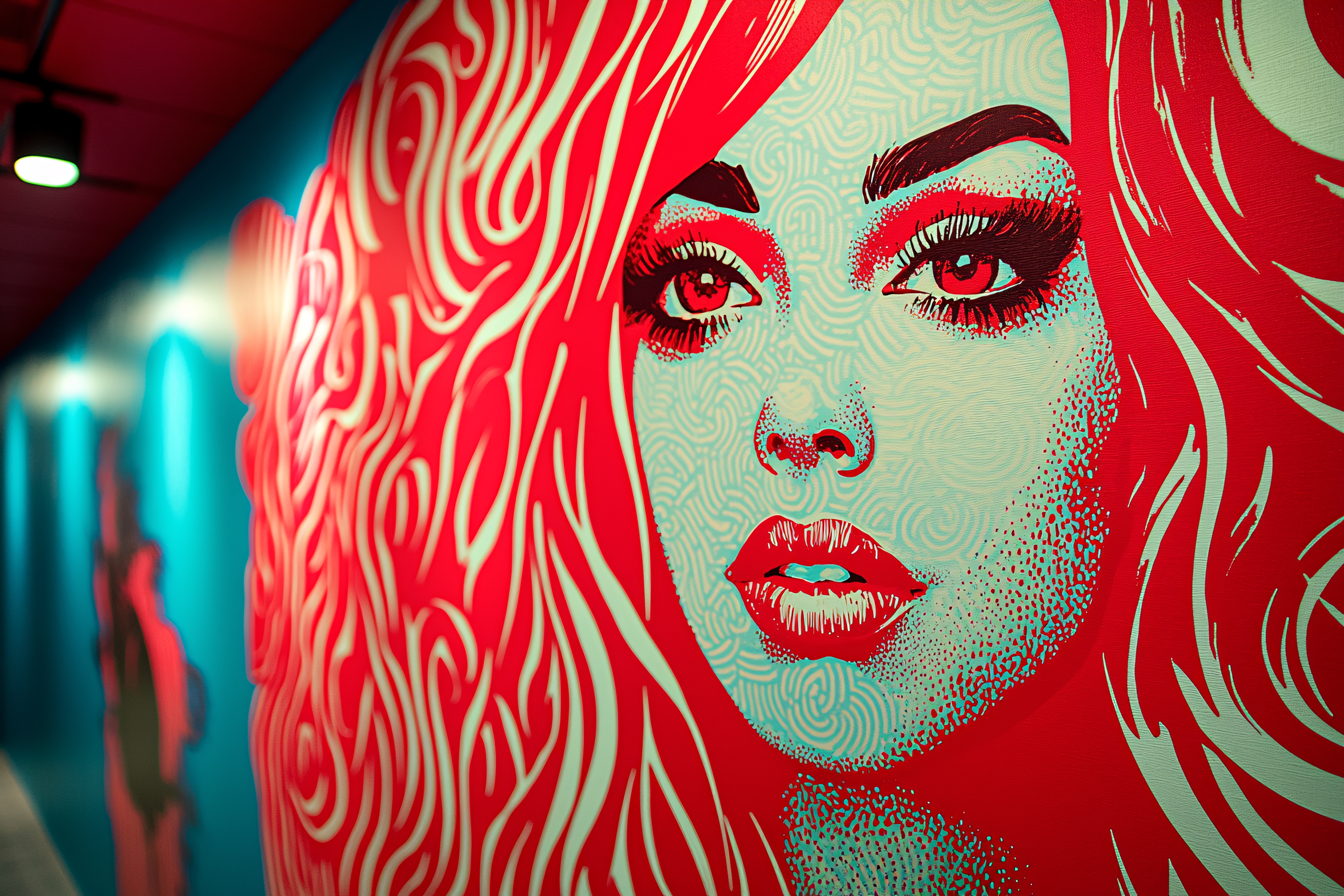 Stylized Woman Portrait